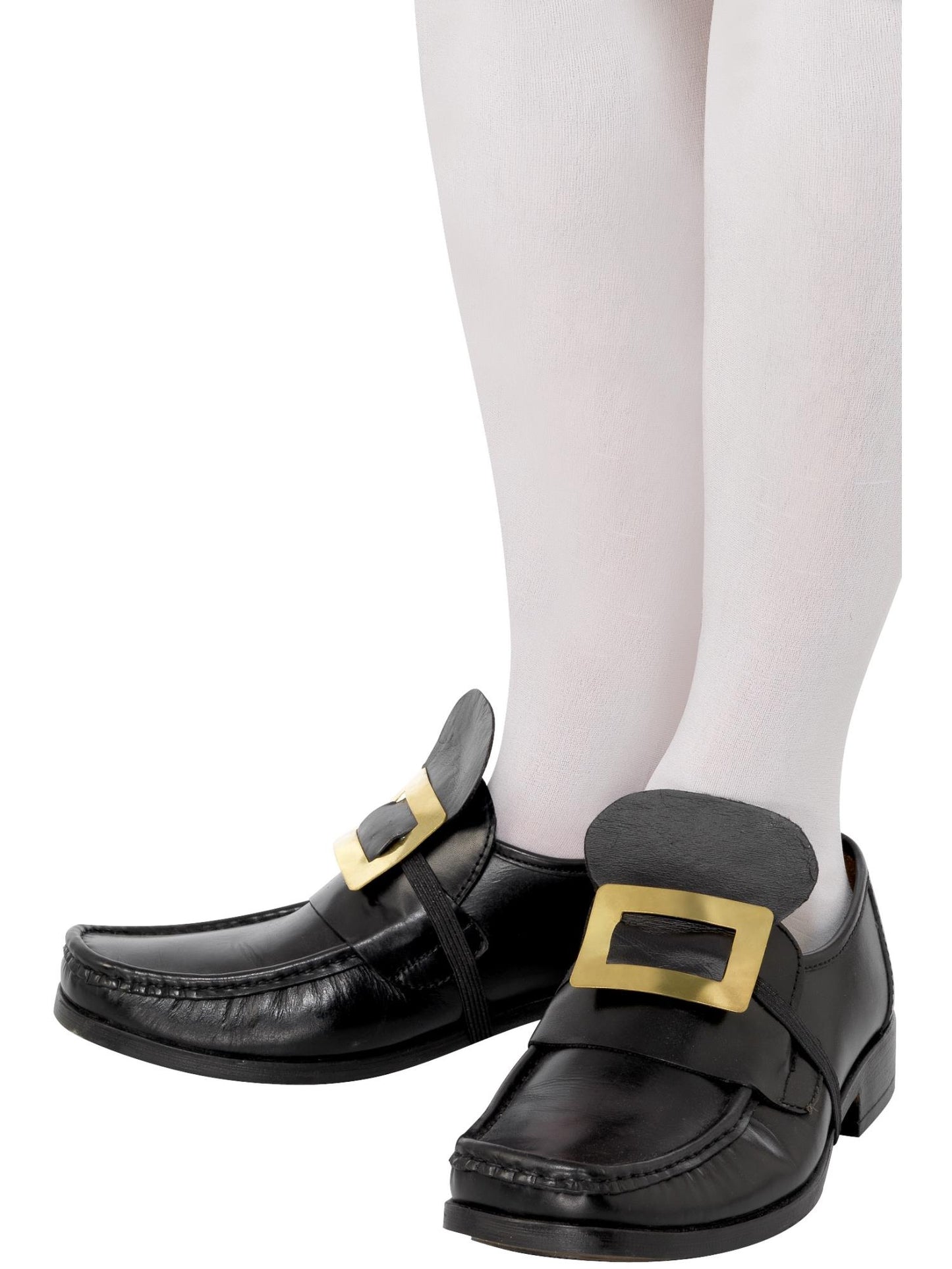 Tales of Old England Kollektion, Metall-Schuhschnalle, Gold, mit Gummiband