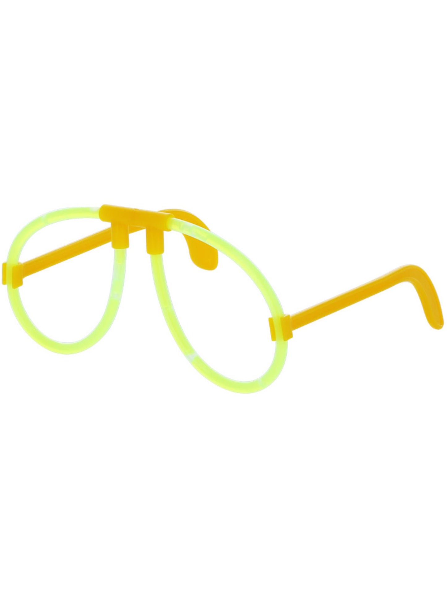 Brille leuchtet nach Knicken, Verschiedene Farben, Einteilig