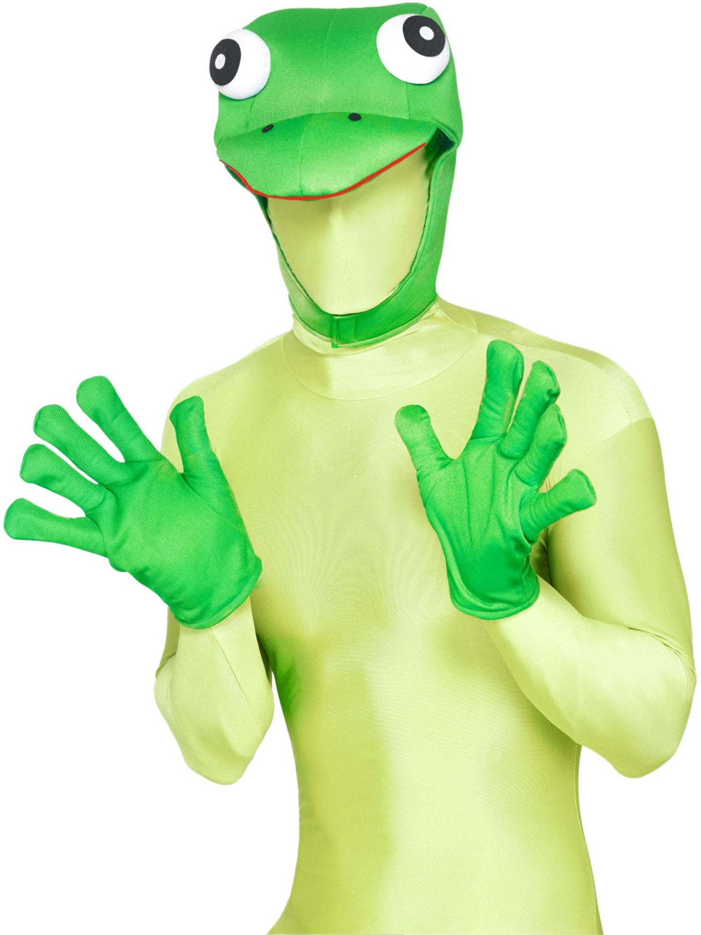 Frosch-Kit, Grün, mit Mütze und Handschuhen