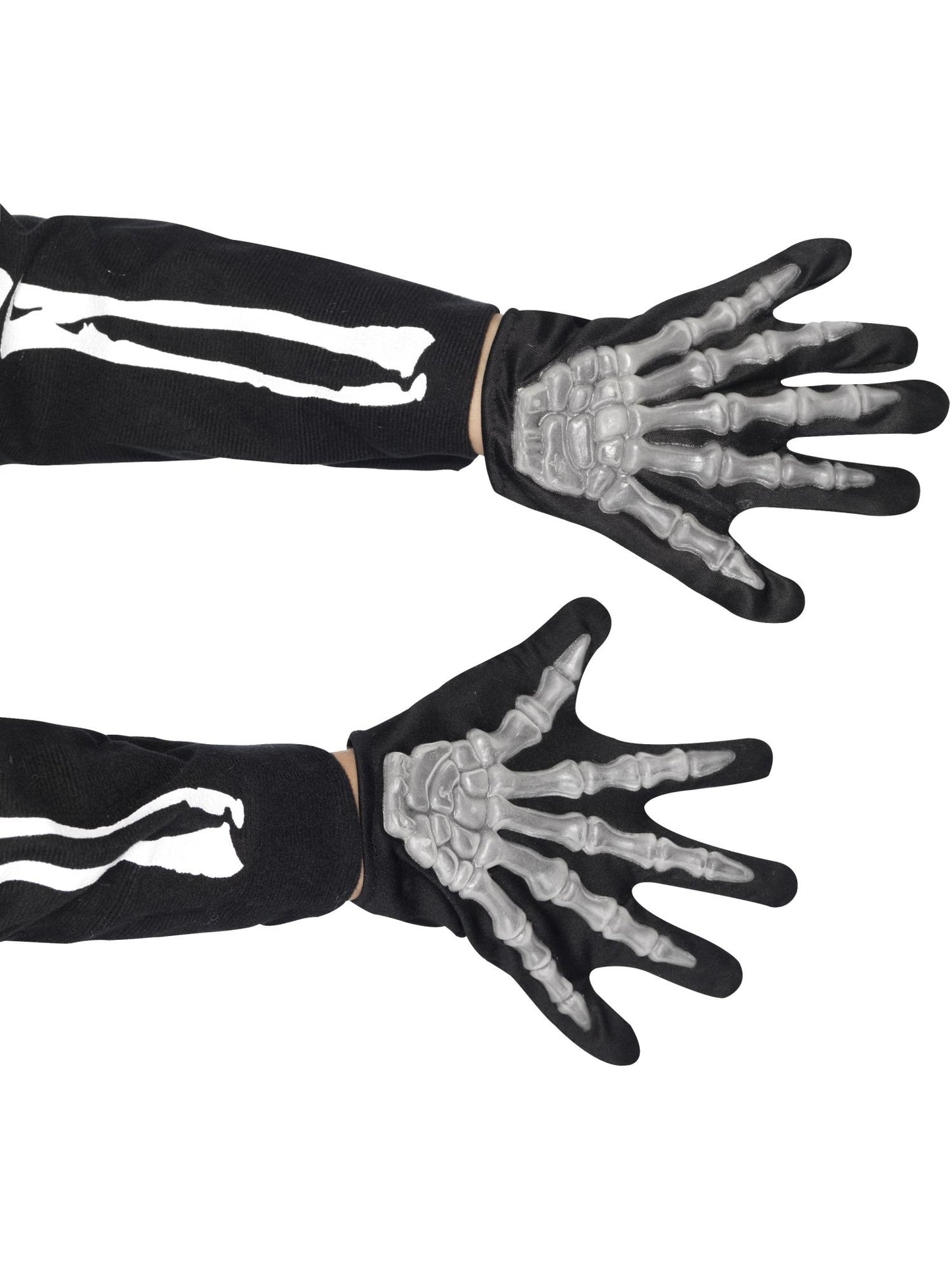 Skeleton Gloves, Child, Black Wholesale
