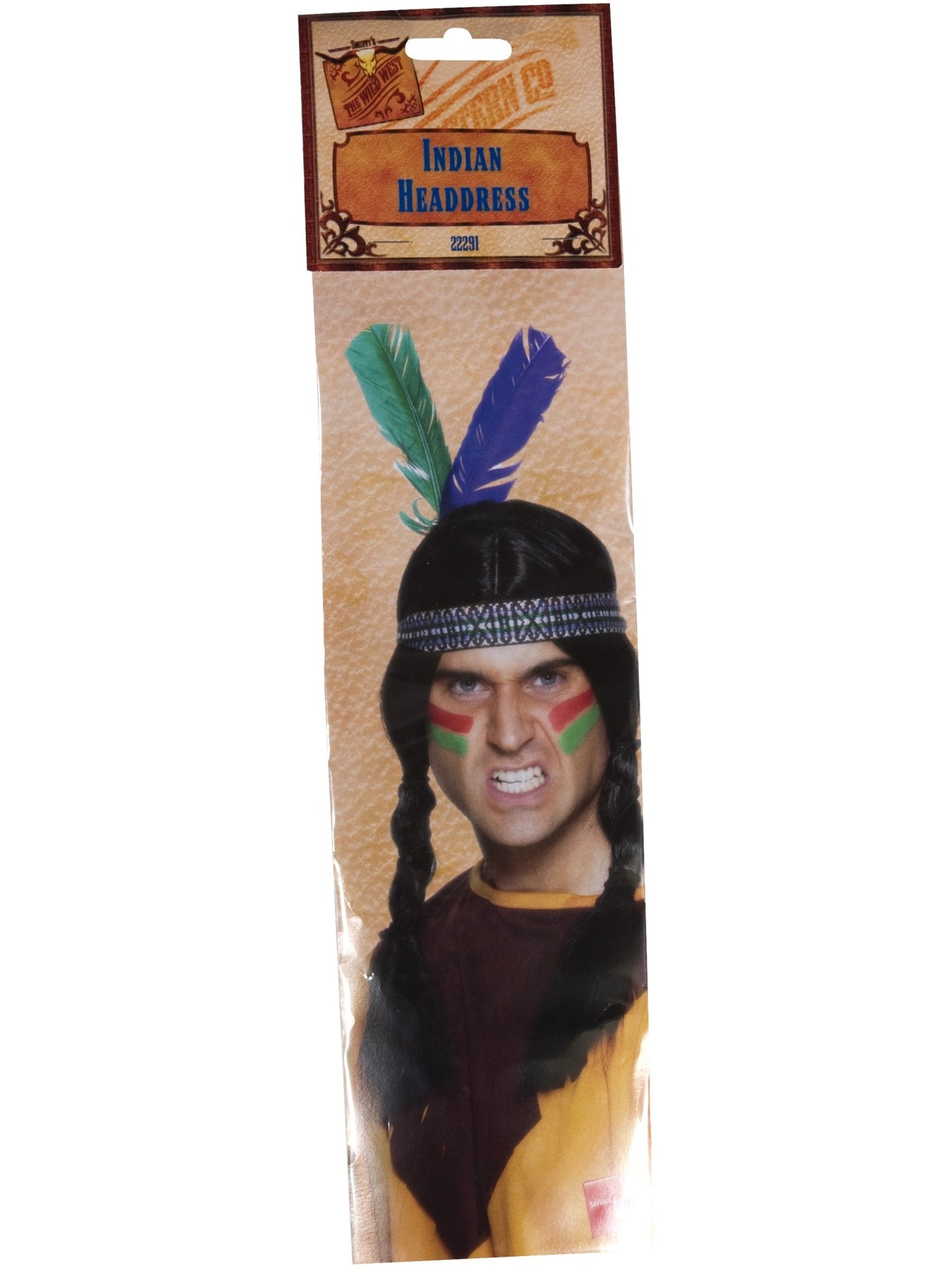 Native American Inspired Feathered Headband, Multi Wholesale