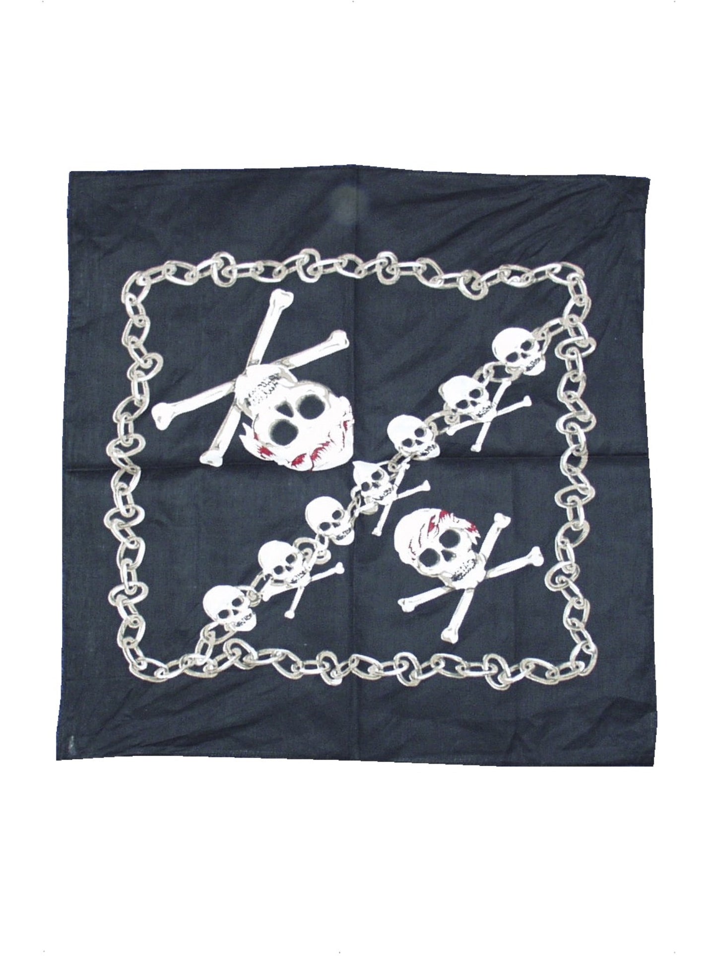 Pirate Bandana, Black Wholesale