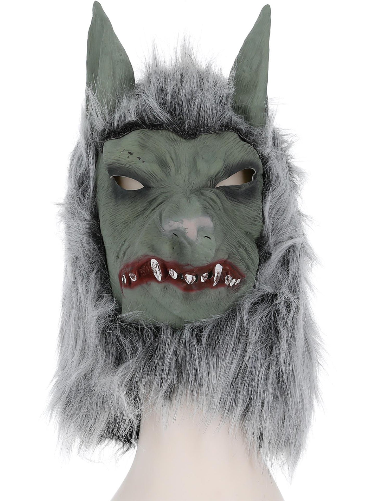 Careta de hombre lobo, Para la cabeza, látex
