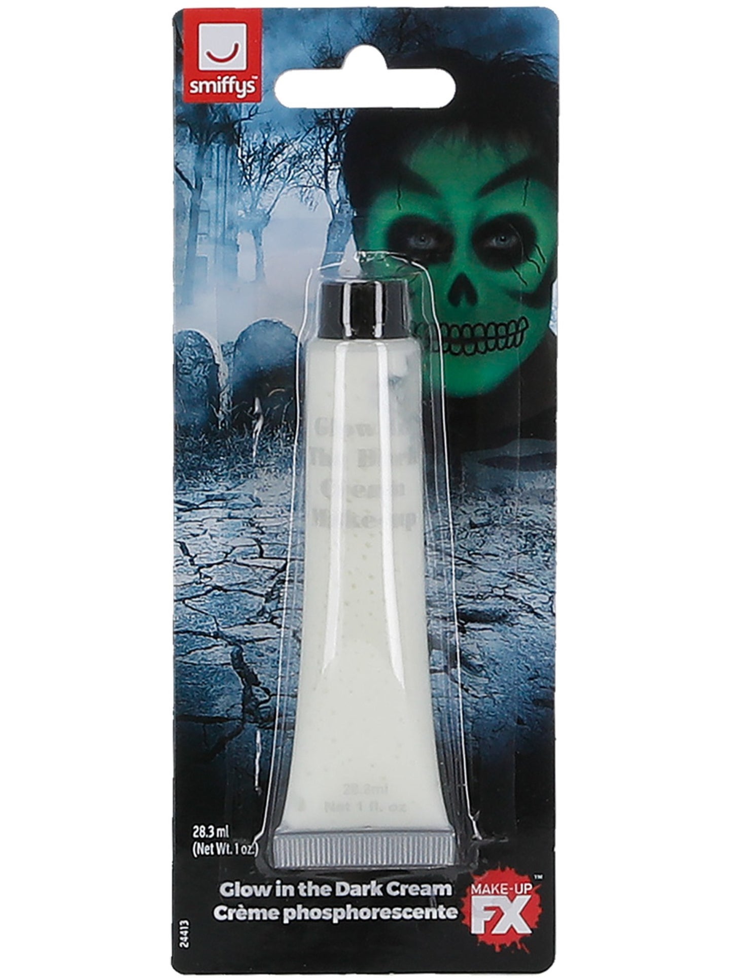 Crema de brillo en la oscuridad, tubo 28ml/1 onza