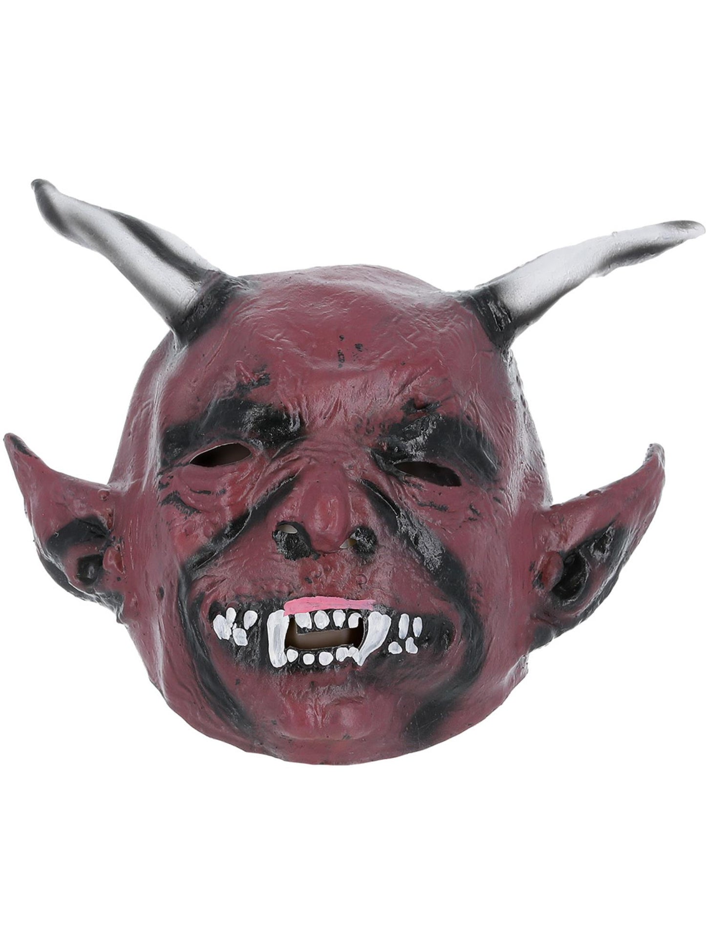 Careta de demonio, Para la cabeza, látex