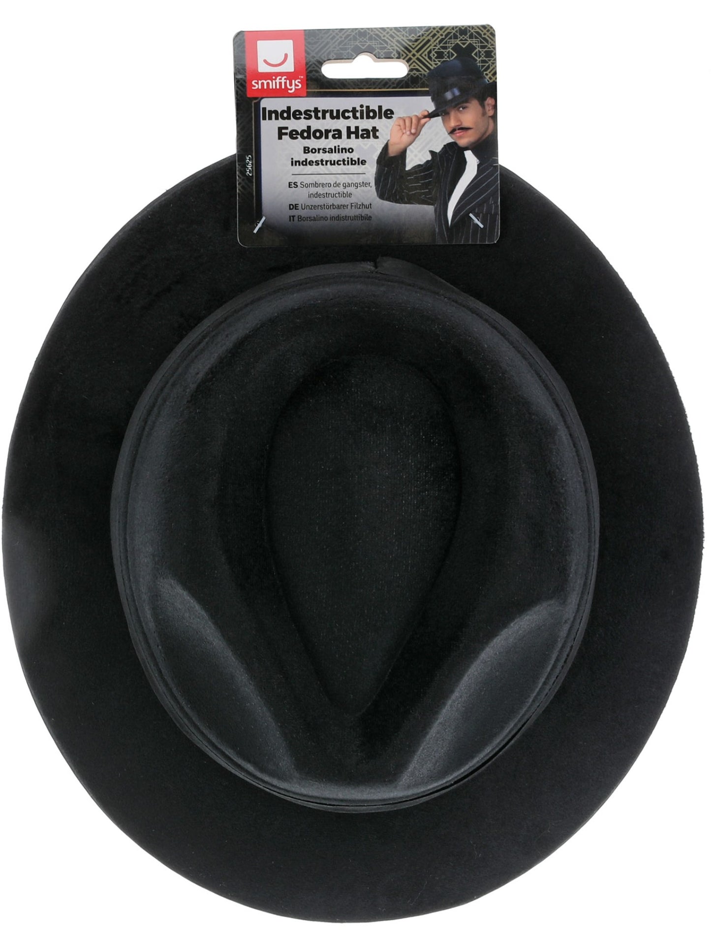 Indestructible Fedora Hat, Black Wholesale