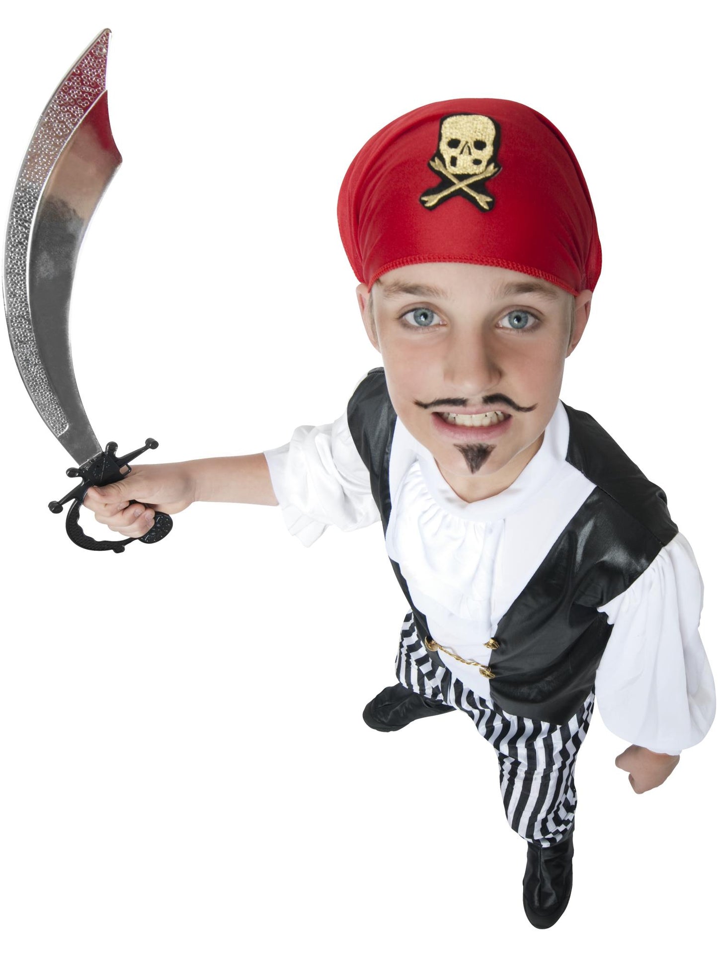 Pirate Costume, Black & White Wholesale