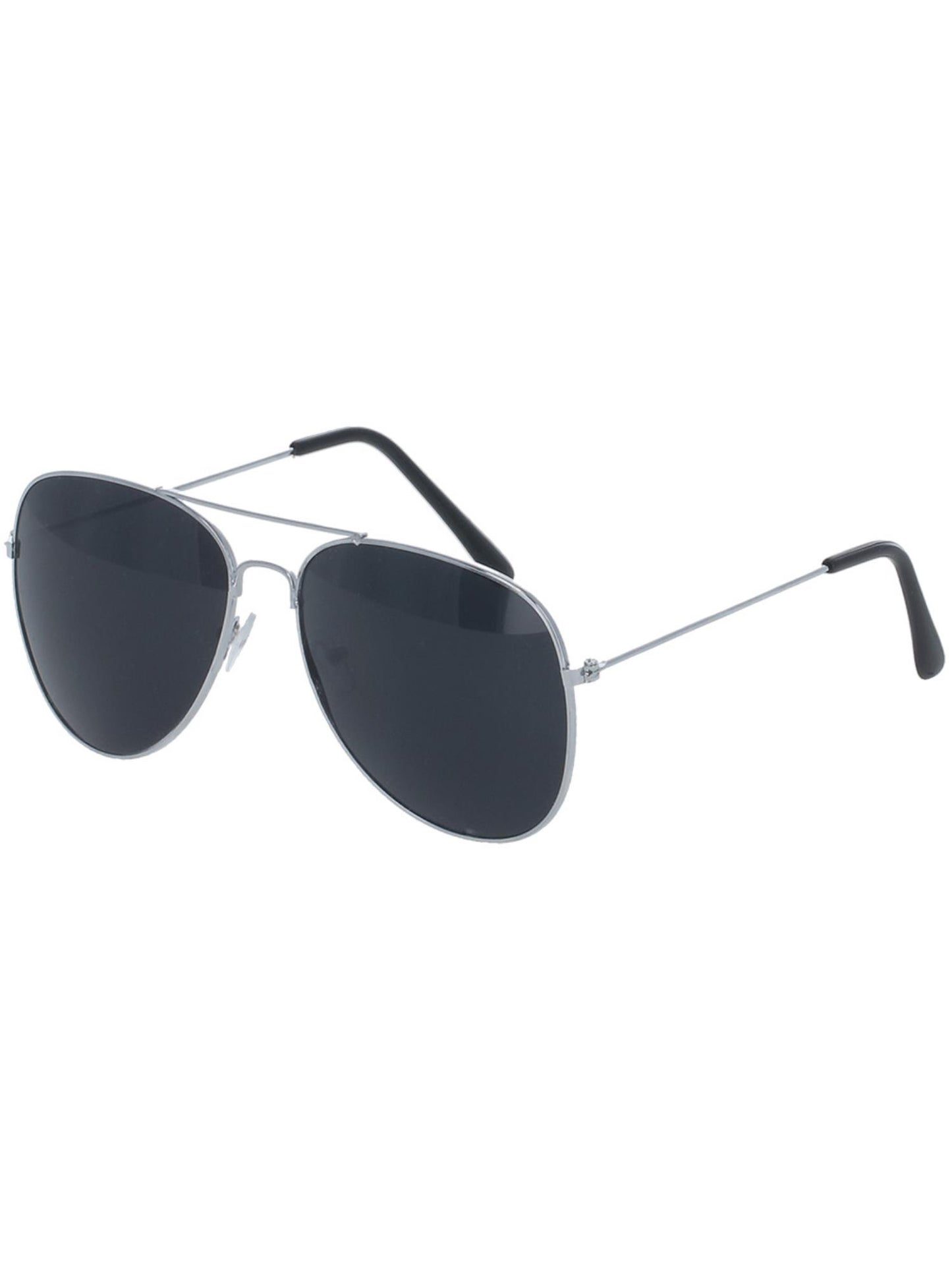 Gafas de aviador, plateadas