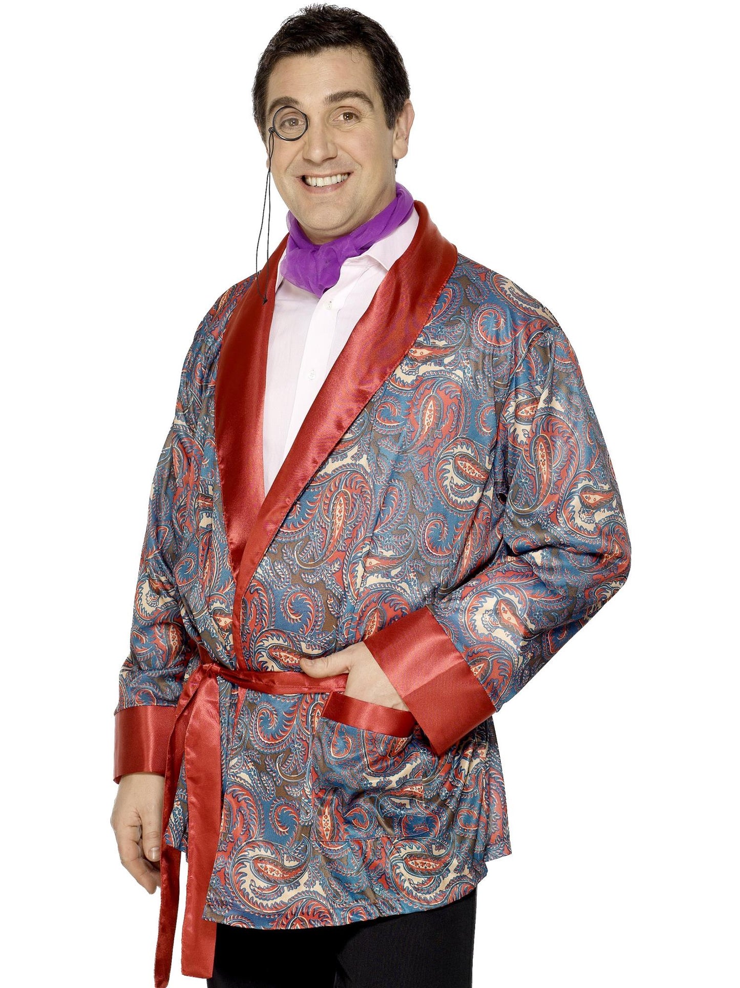 Smoking Jacket, Blue Wholesale