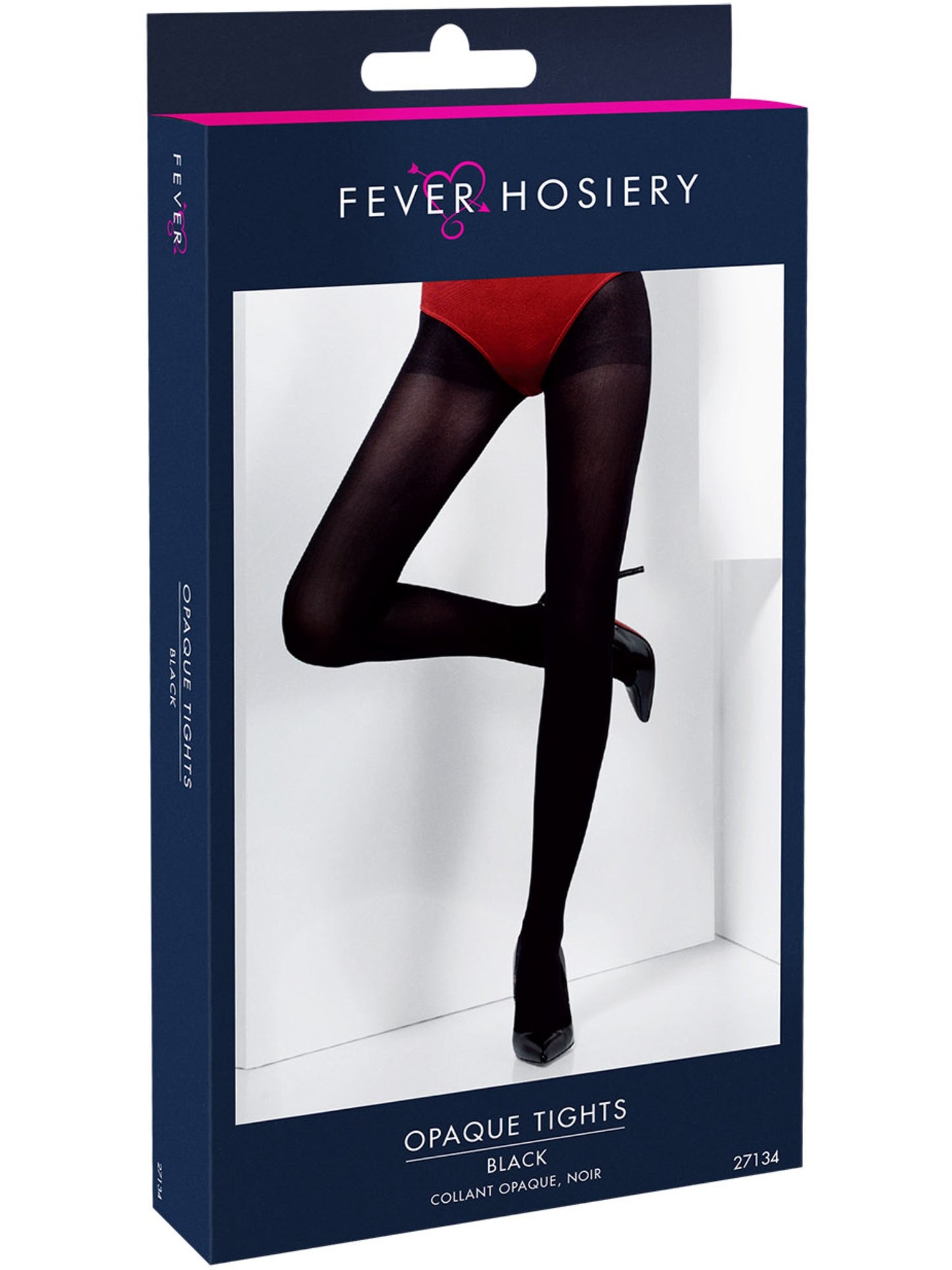 Opaque Tights, Black Wholesale