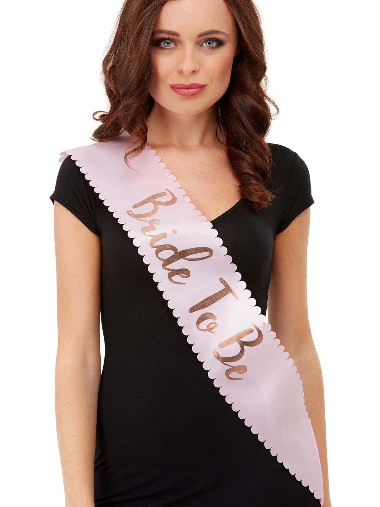 Bride To Be Sash, Pink & Gold Wholesale