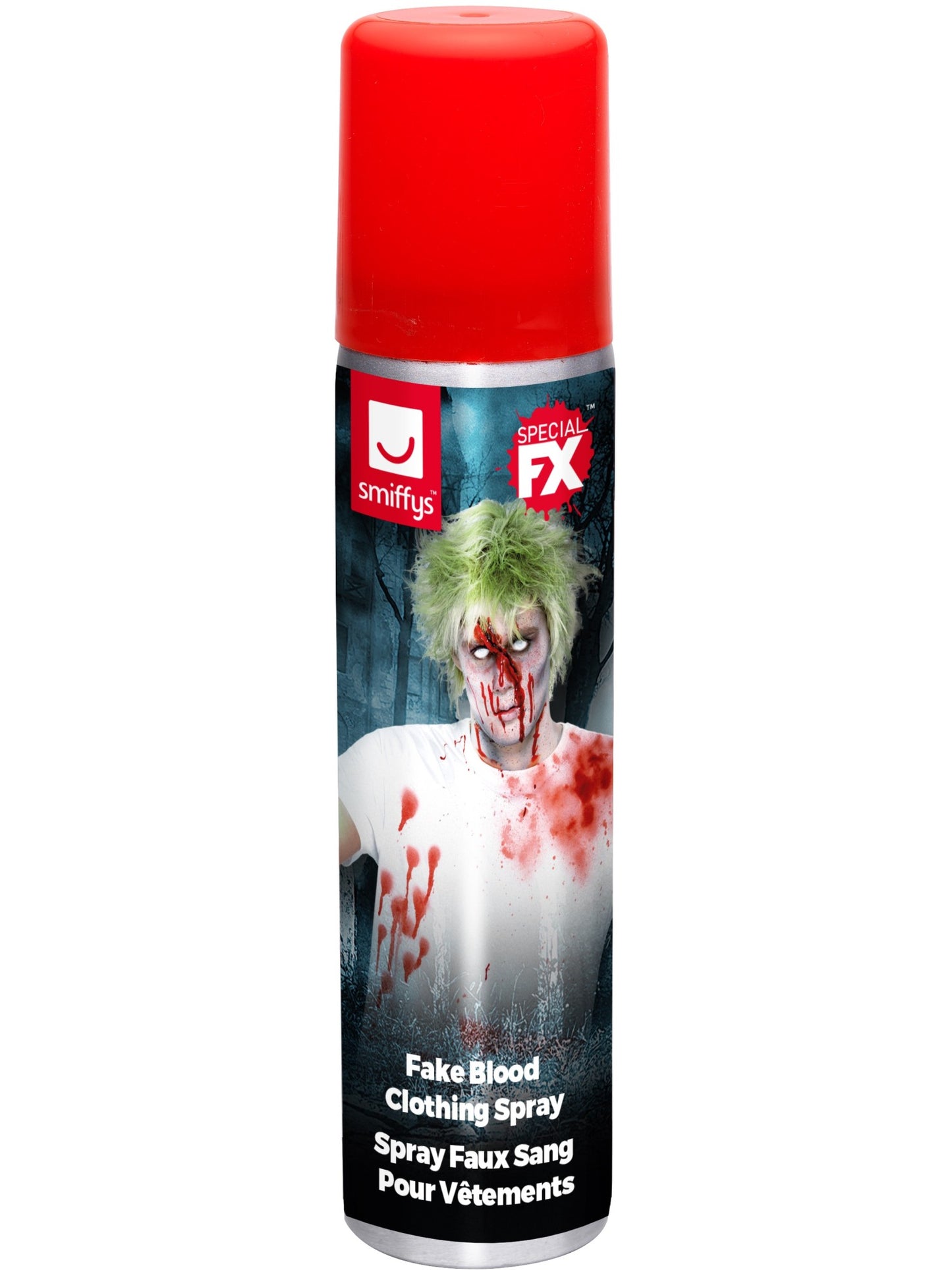 Spray faux sang pour vêtements, flacon de 75ml, 12 flacons