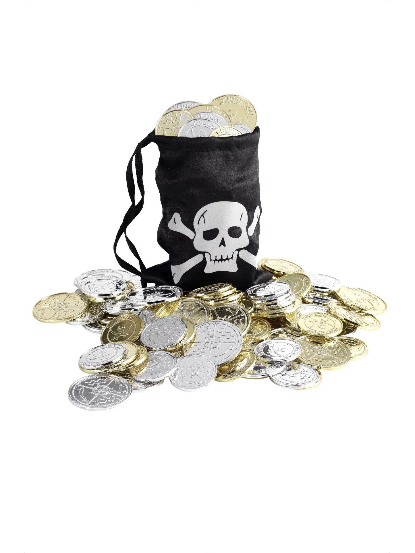 Pirate Coin Bag, Black Wholesale