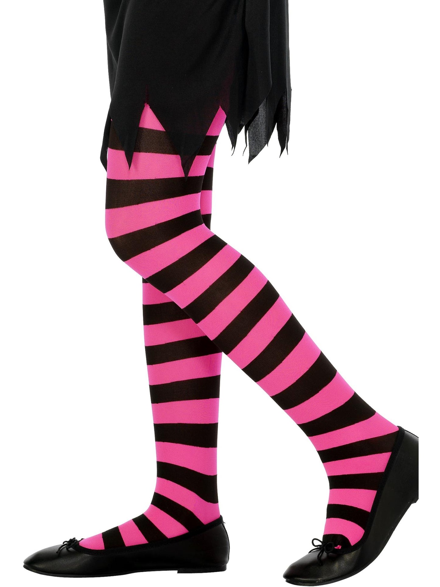 Tights, Black & Fuchsia Wholesale