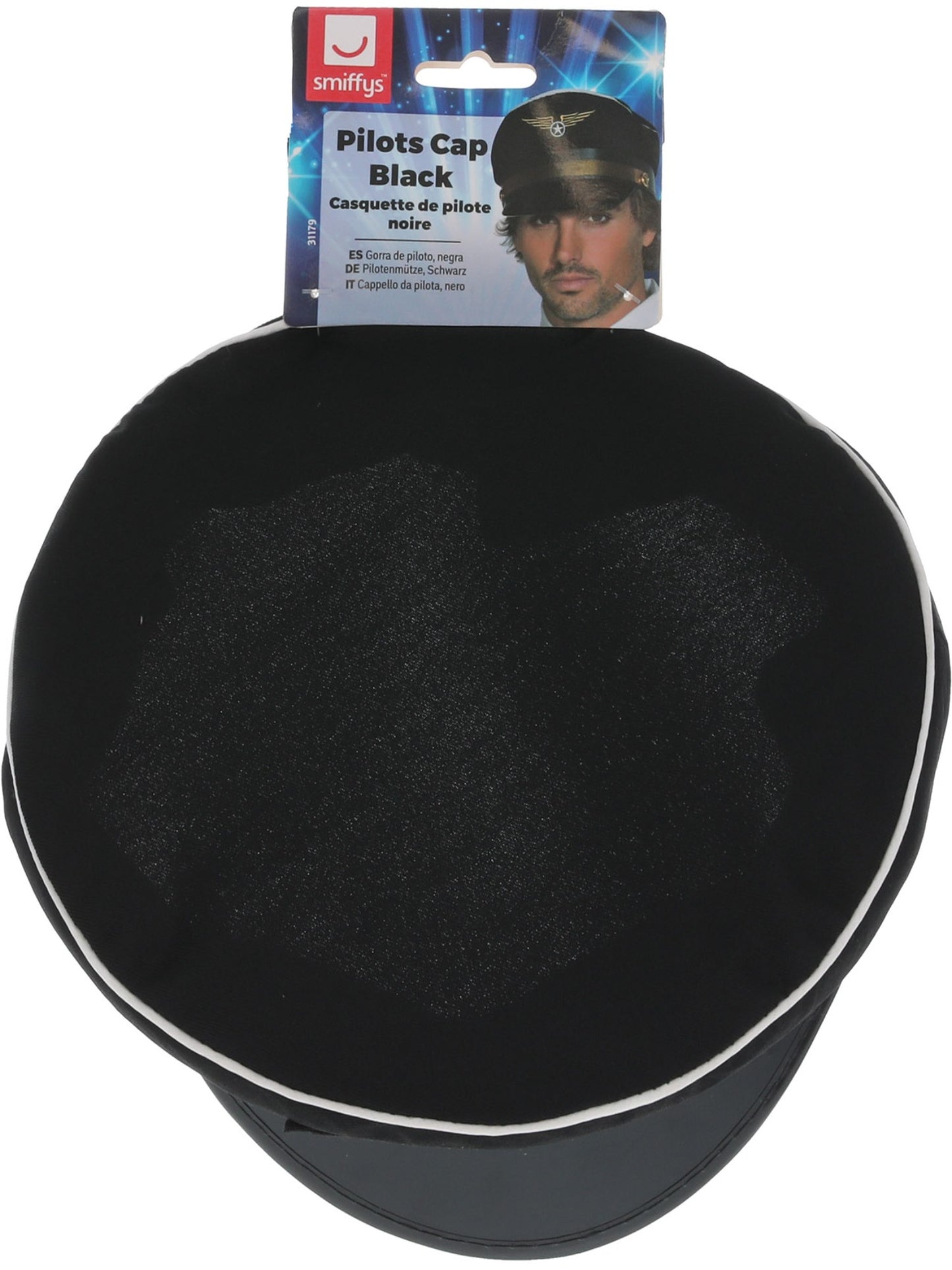 Pilots Cap, Black Wholesale