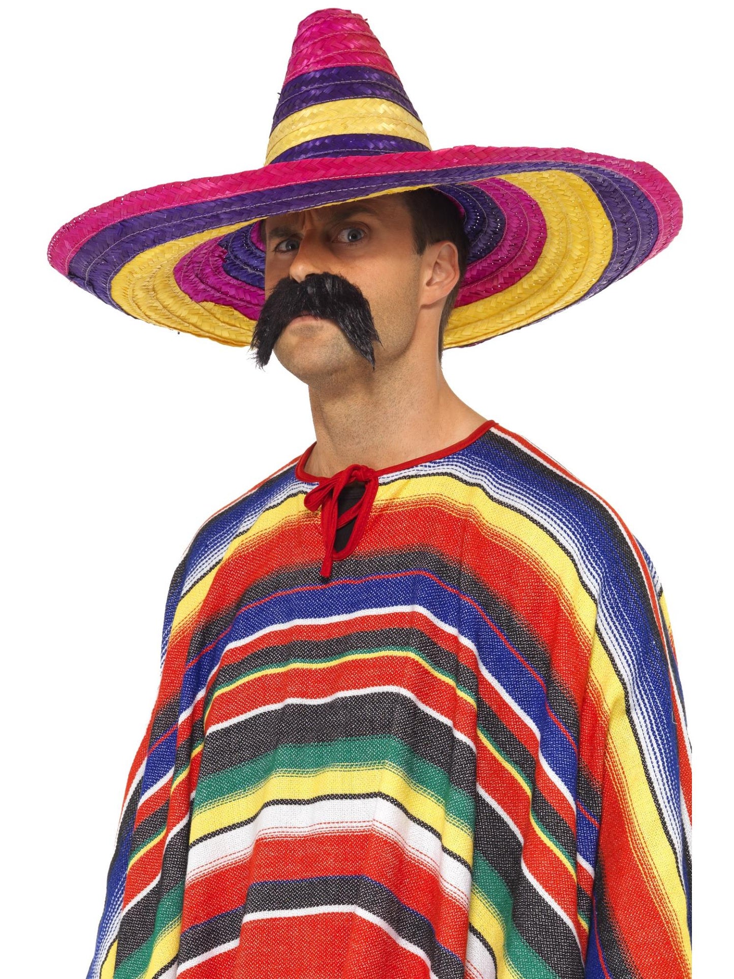 Großer Sombrero, Mehrfarbig