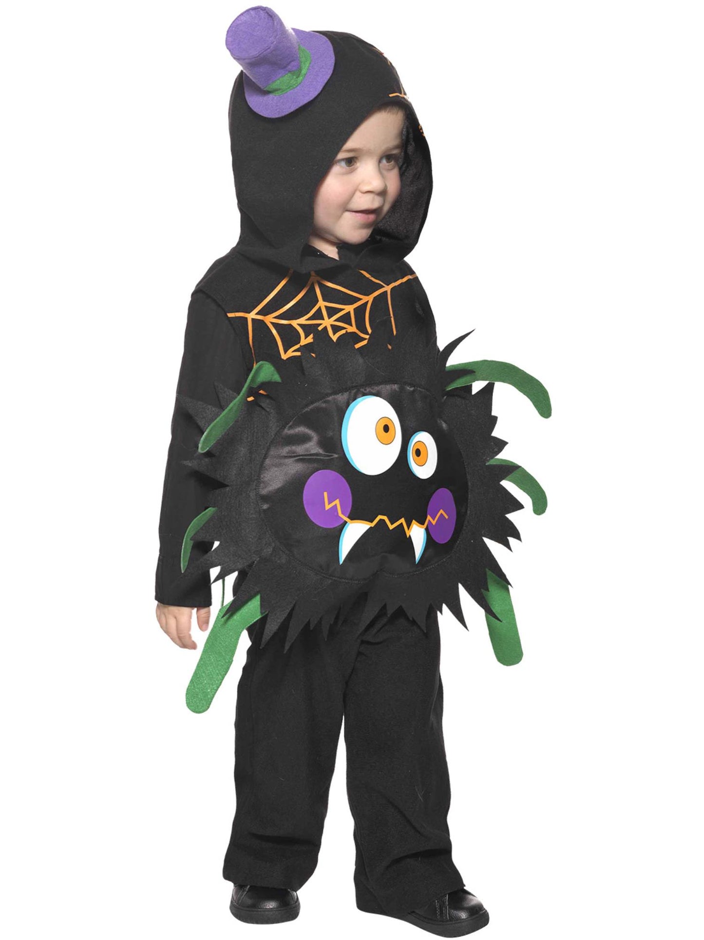 Crazy Spider Costume, Black Wholesale