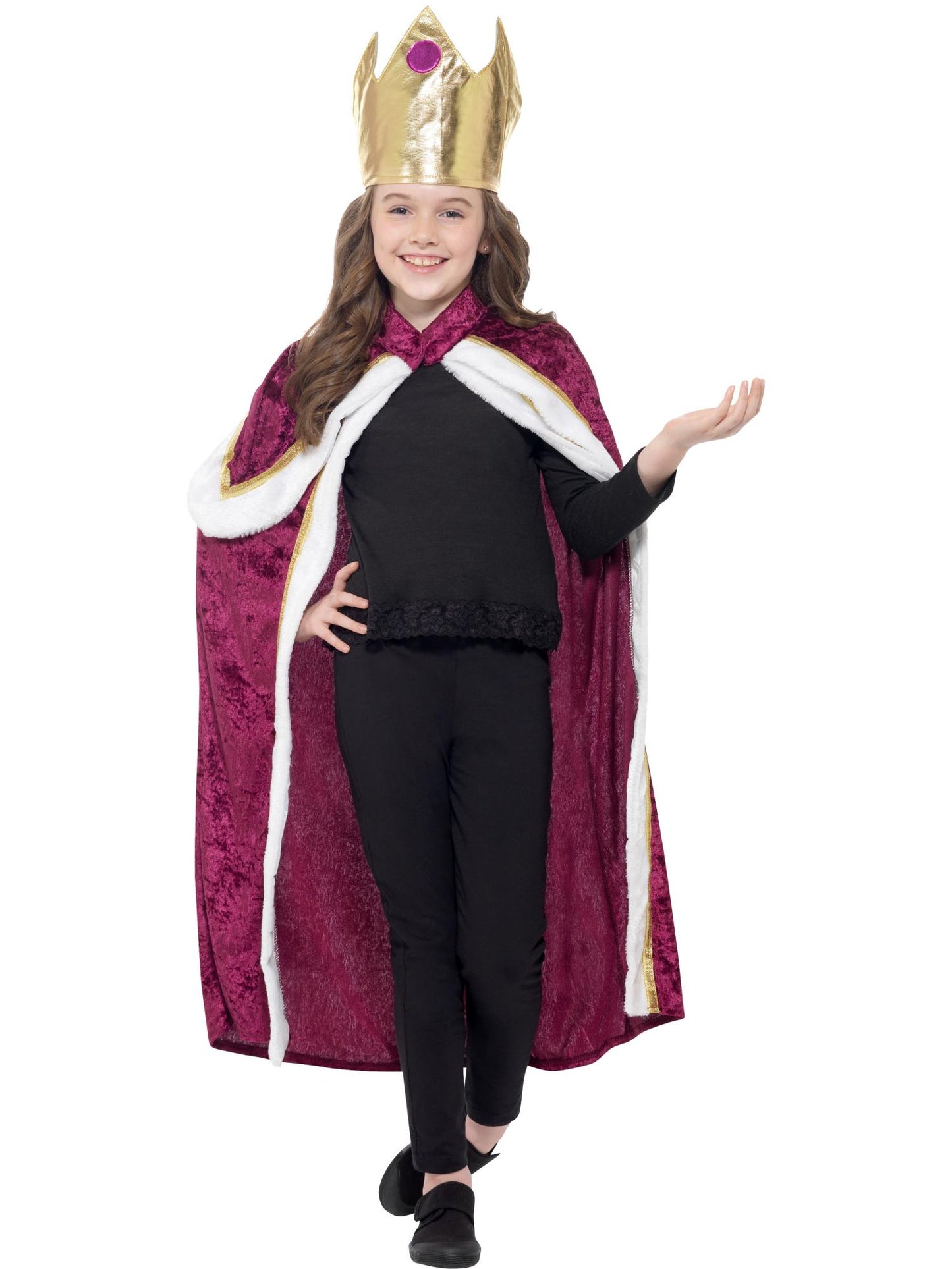 Kiddy King/Queen Costume, Purple Wholesale