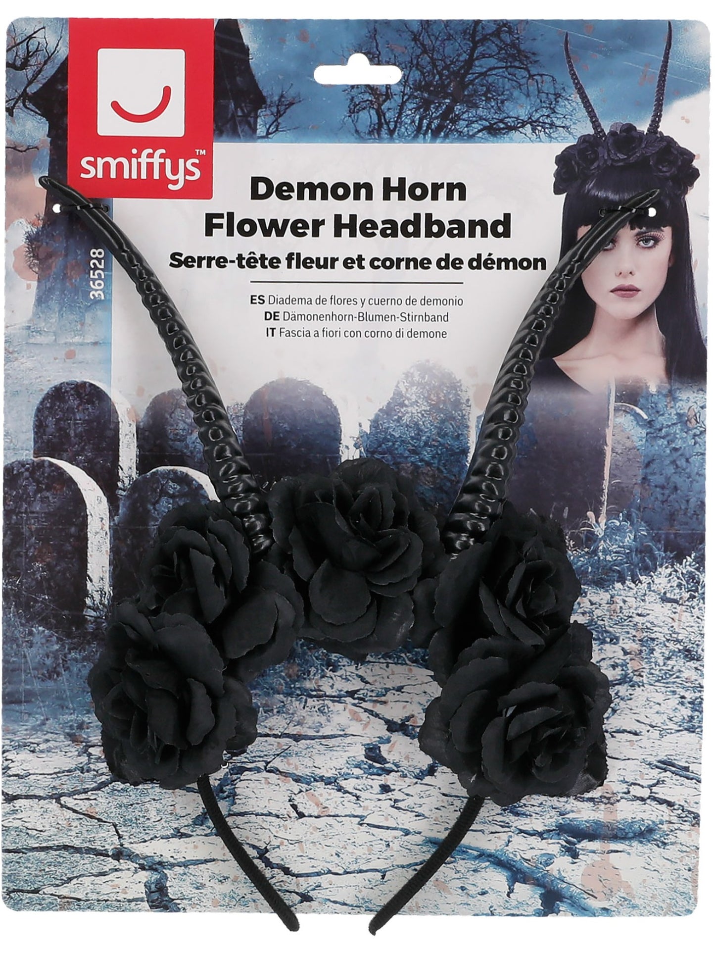 Demon Horn Flower Headband Wholesale