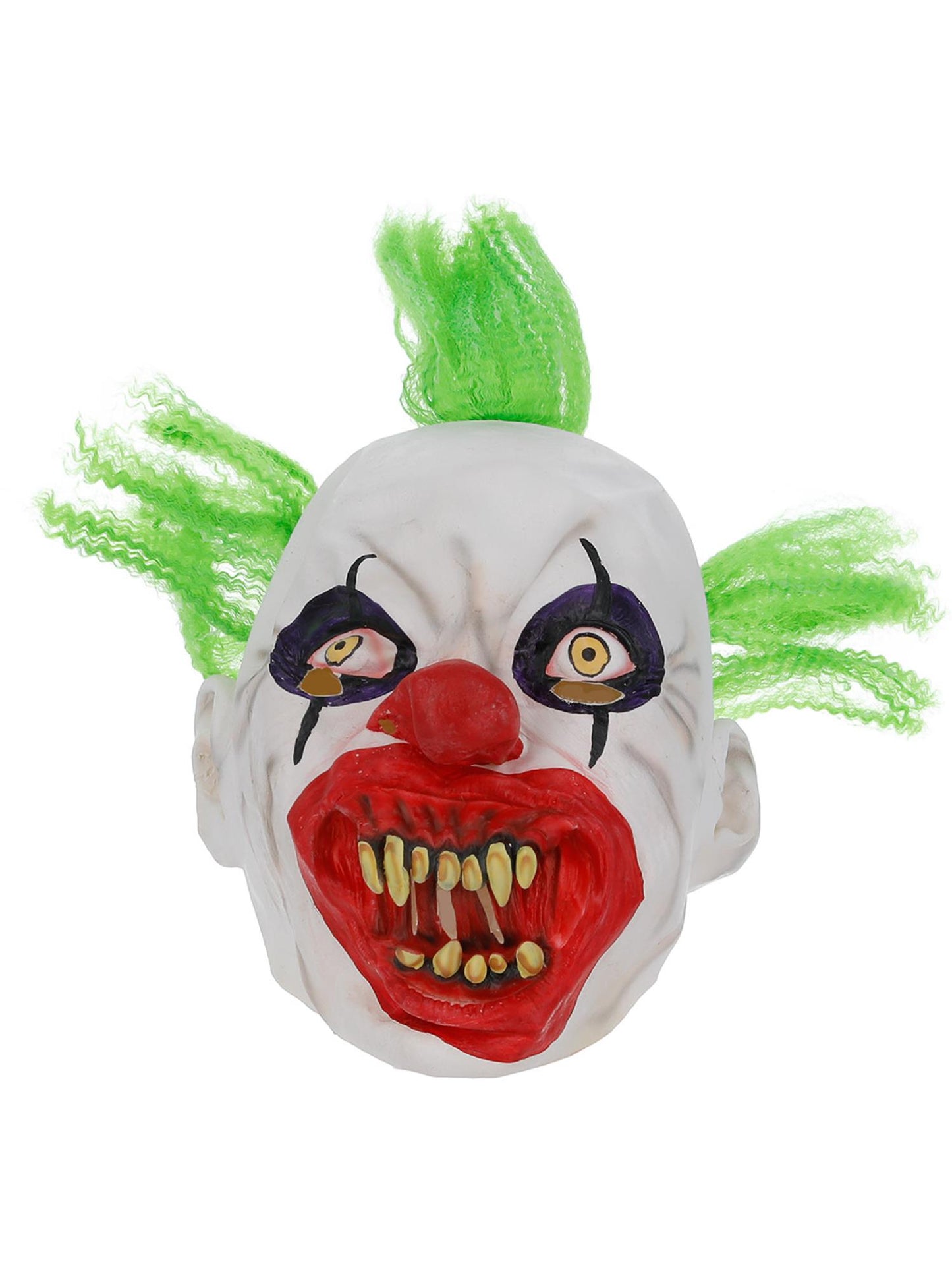 Maske Unheimlicher Clown, Über Kopf, Latex