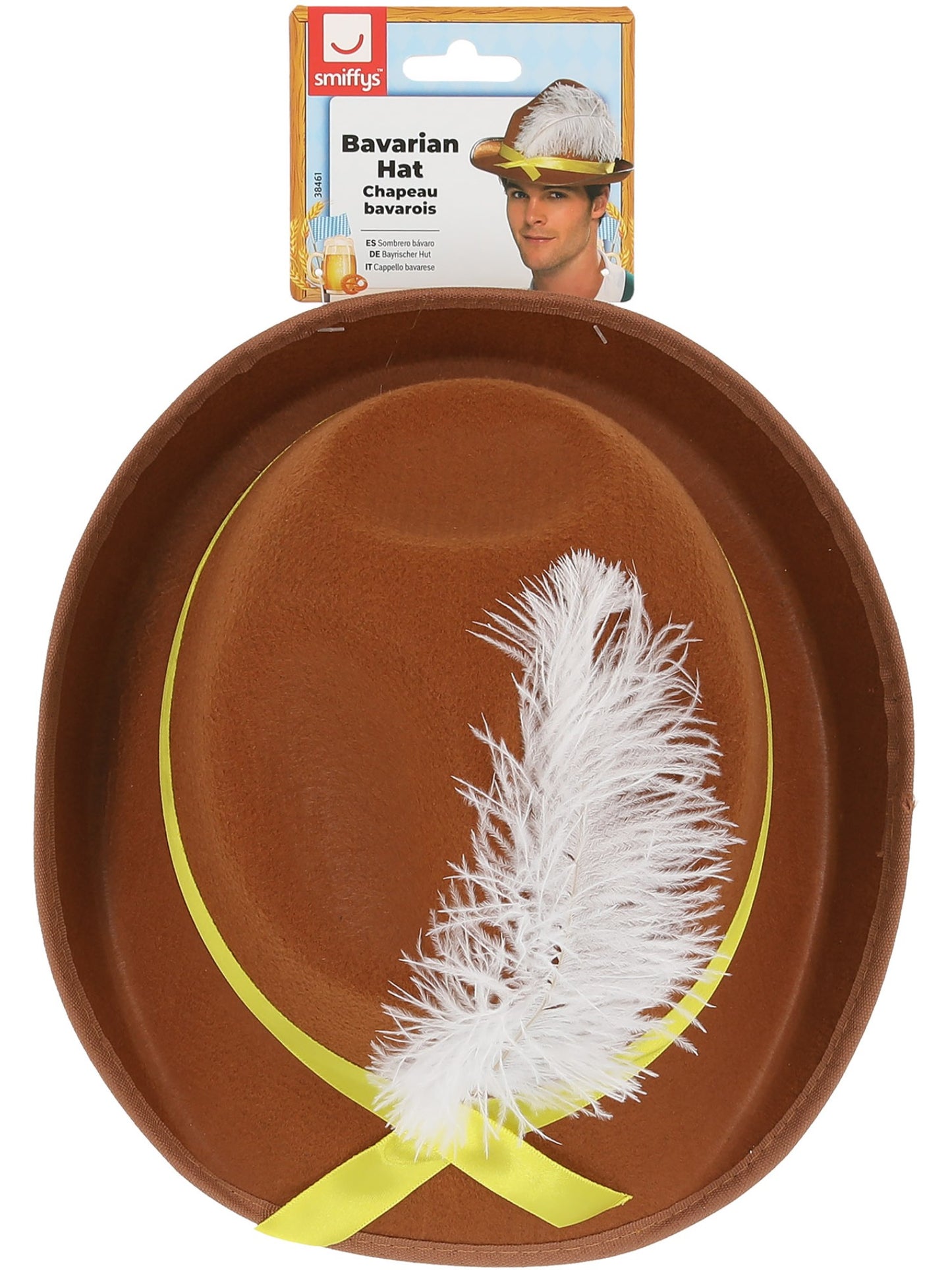 Bavarian Hat, Brown Wholesale