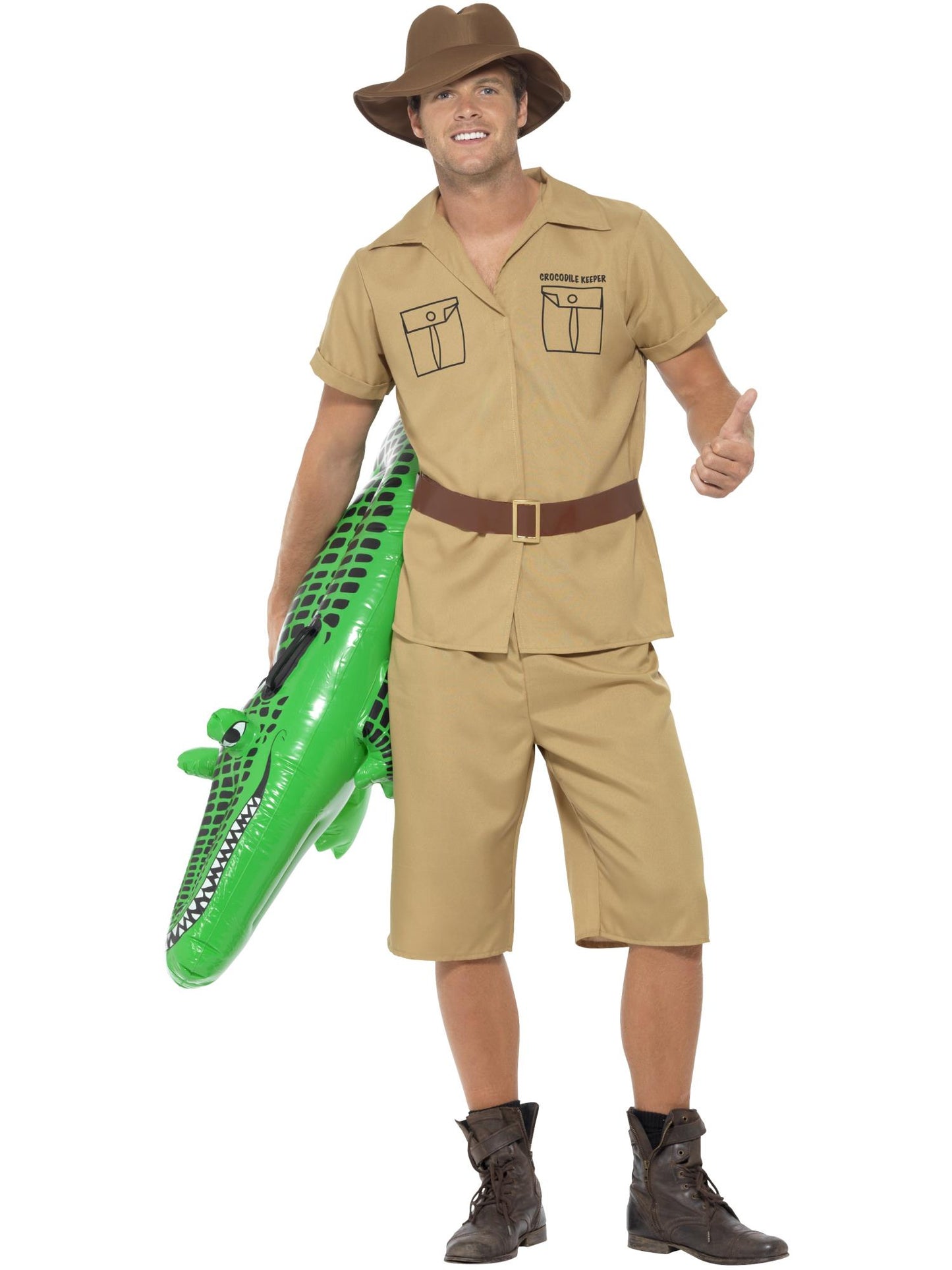 Safari Man Costume, Brown Wholesale
