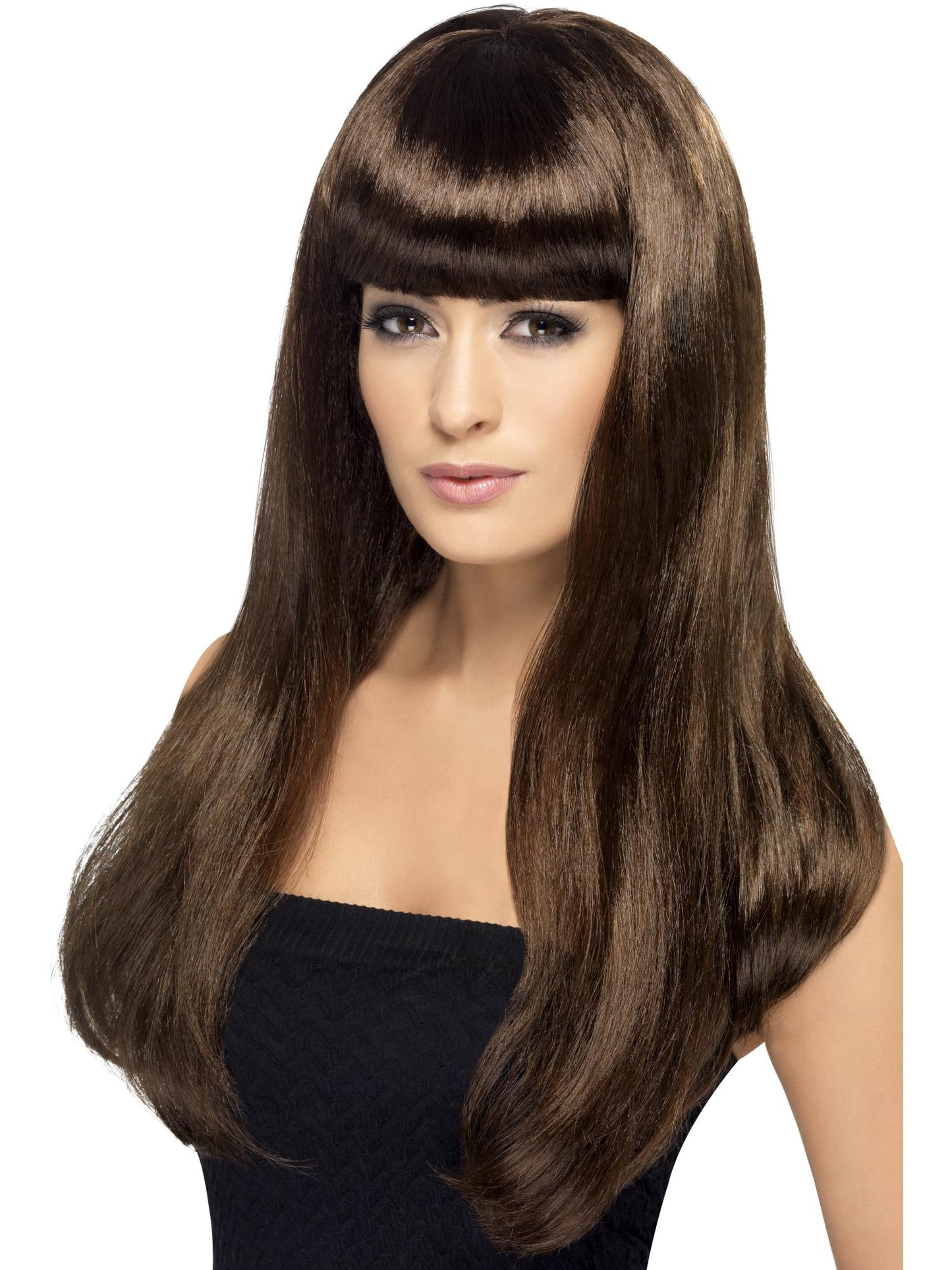 Babelicious Long Straight Wig with Fringe Wholesale