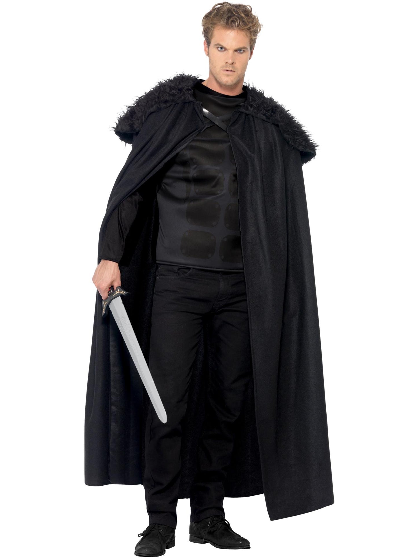 Costume de Barbare Sombre, avec Haut et Cape
