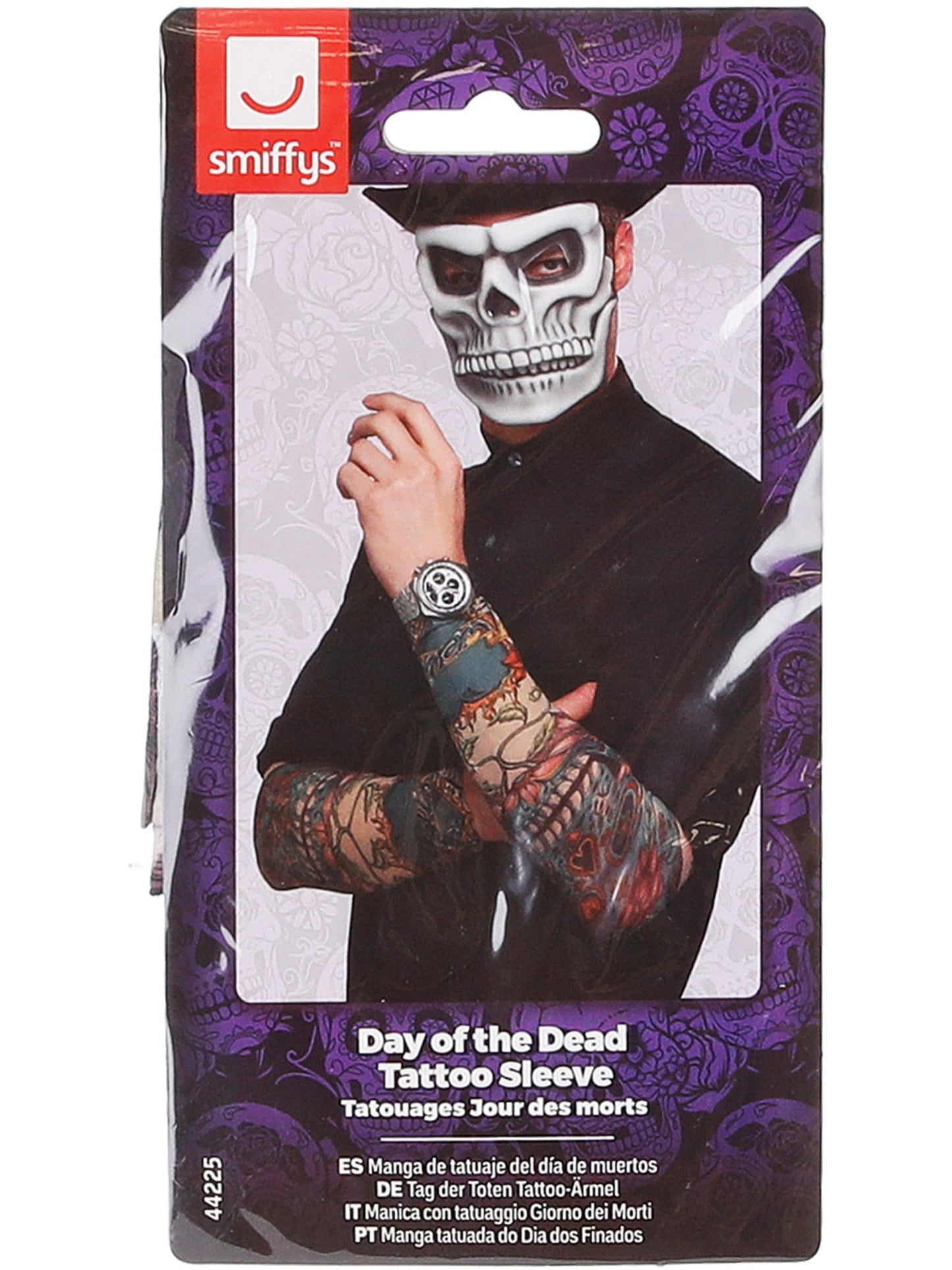 Day of the Dead Tattoo Sleeve, Multi-Coloured Wholesale