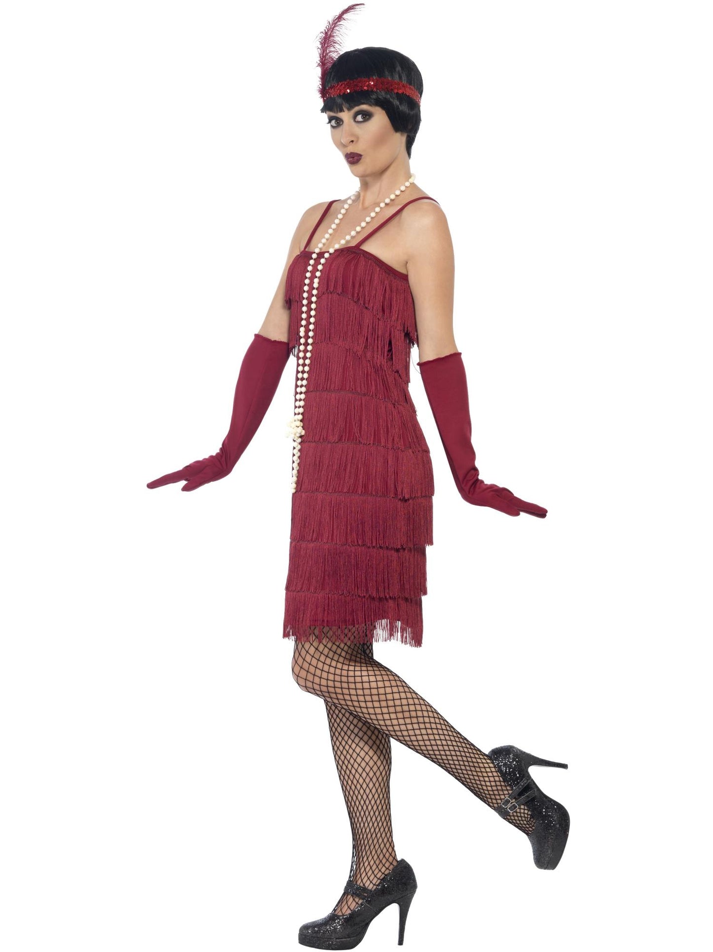 Flapper Costume, Red Wholesale