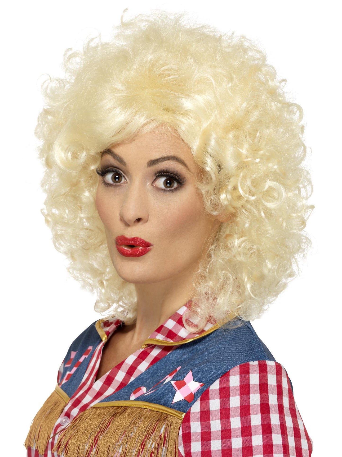 Perruque rodéo pour fille, blond