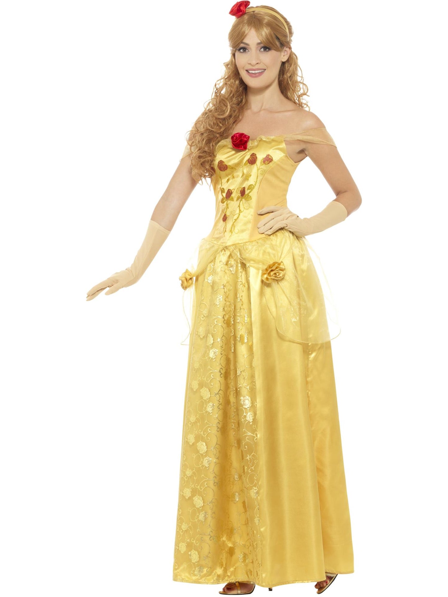 Golden Princess Costume, Gold Wholesale