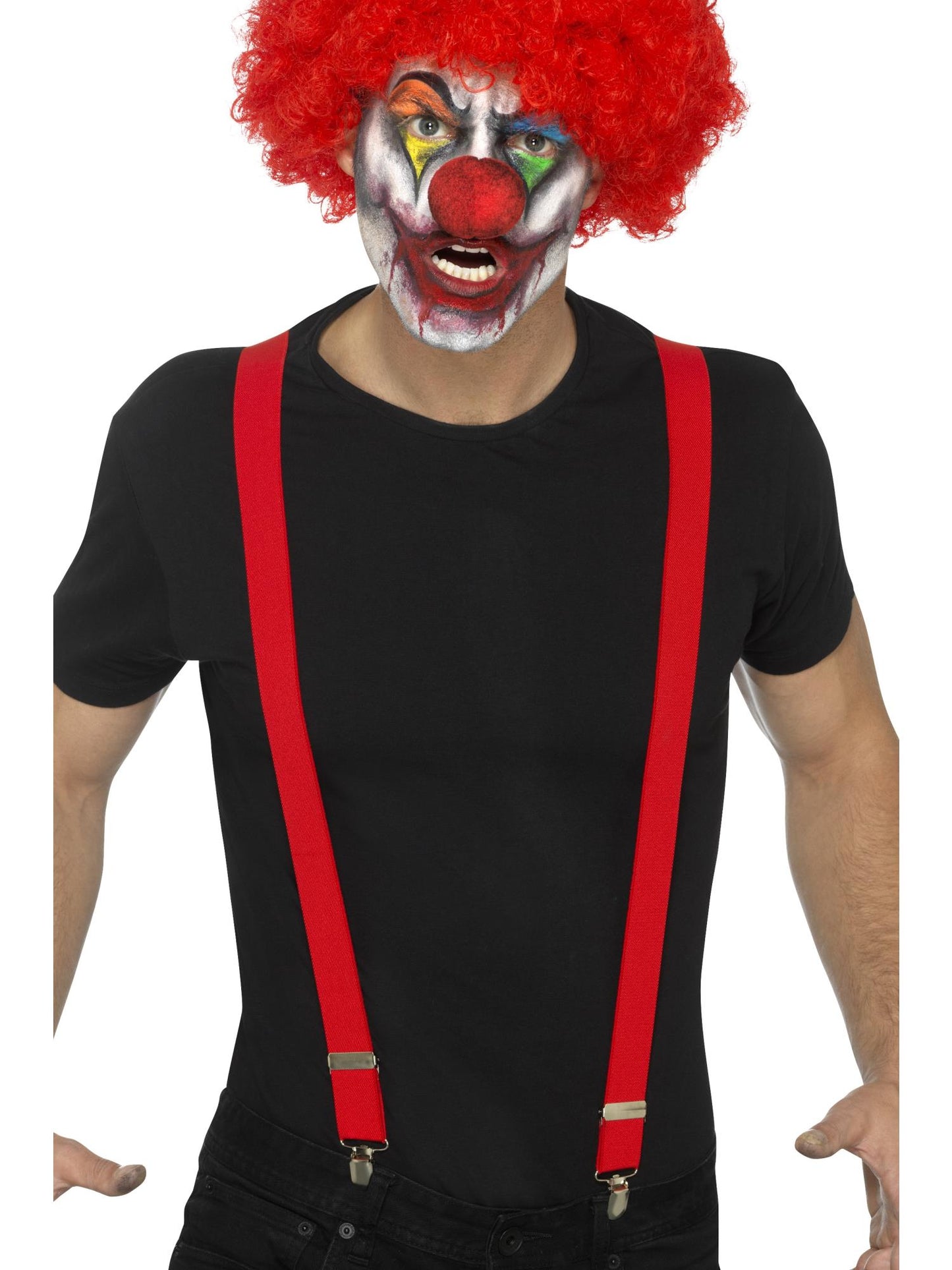 Clown-Hosenträger, Rot
