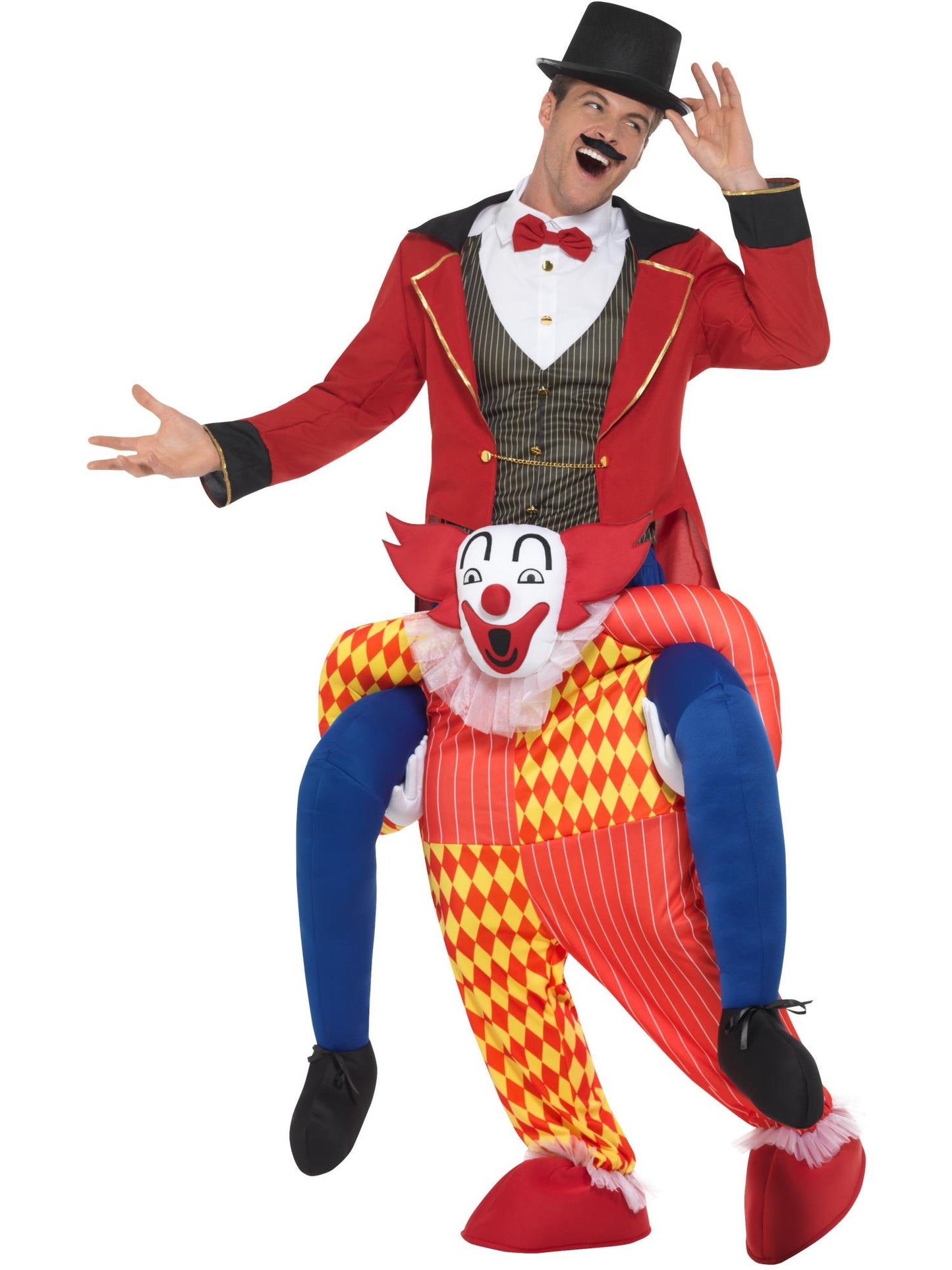 Piggyback Clown Costume, Yellow Wholesale