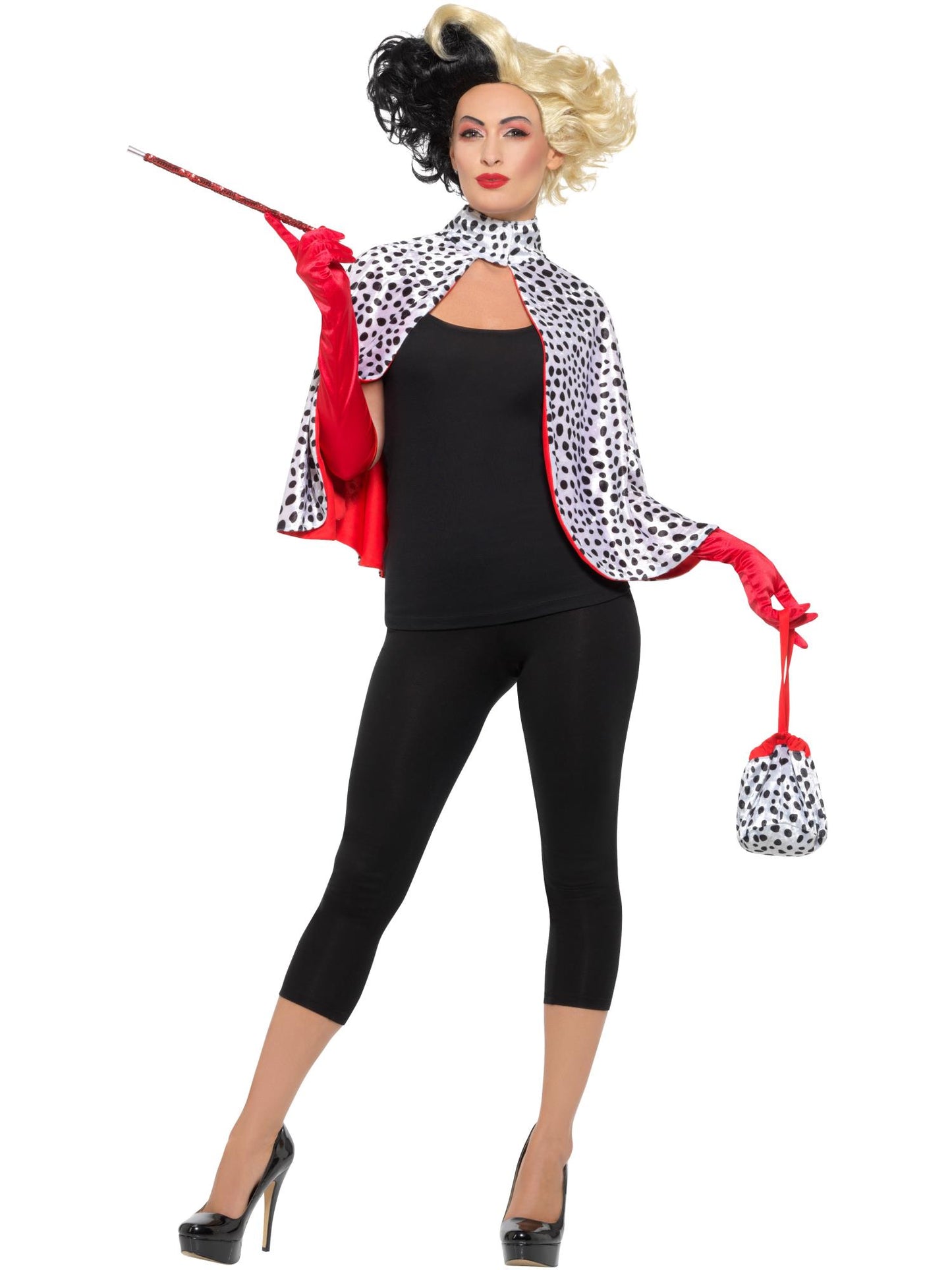 Deluxe Evil Madame Kit, Black & White Wholesale