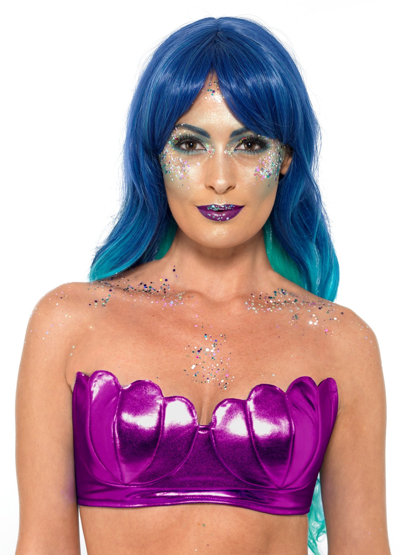 Mermaid Shell Bikini Bra Top, Strapless Design Wholesale