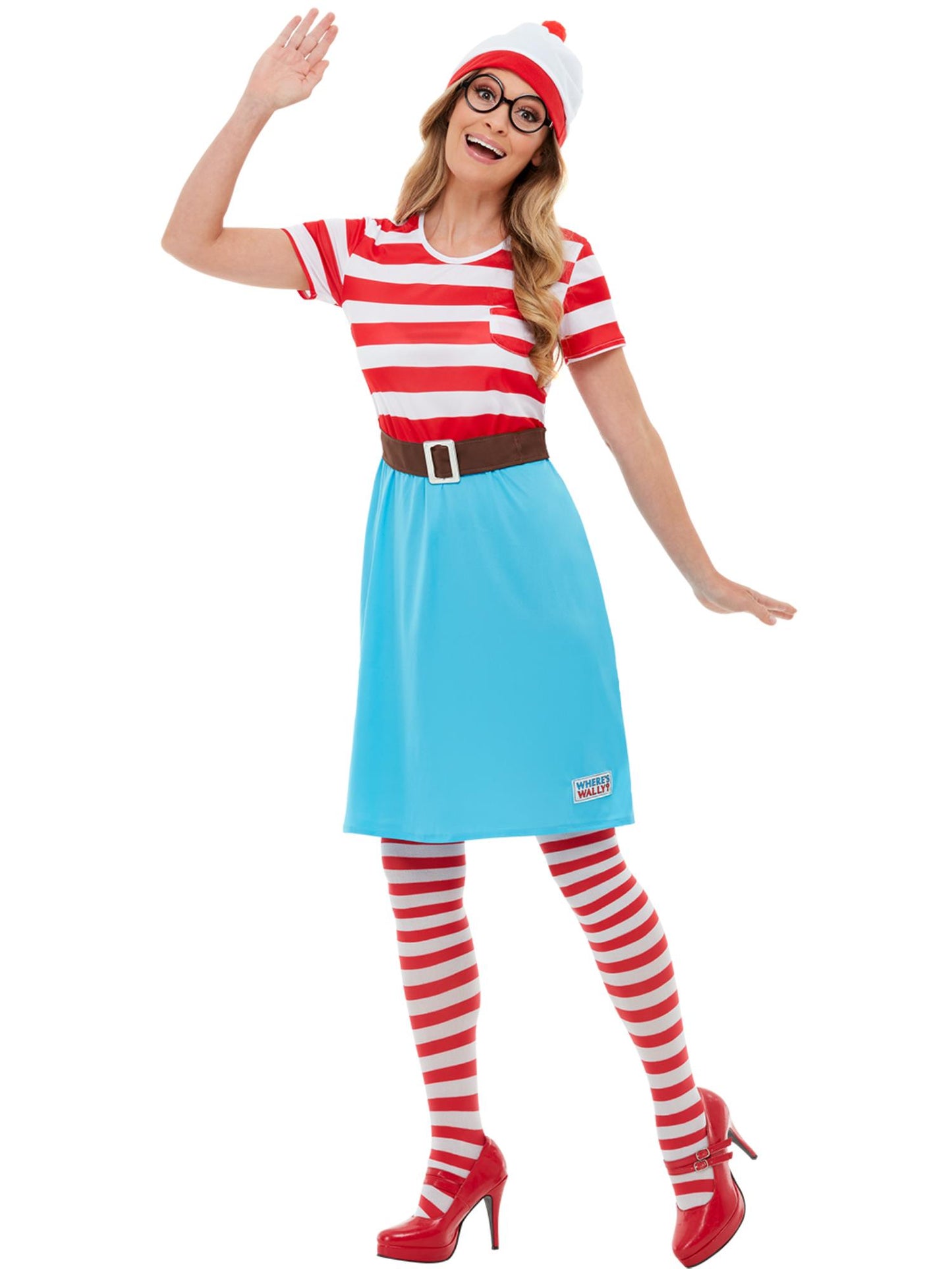 Where's Wally? Wenda Costume, Red & White Wholesale