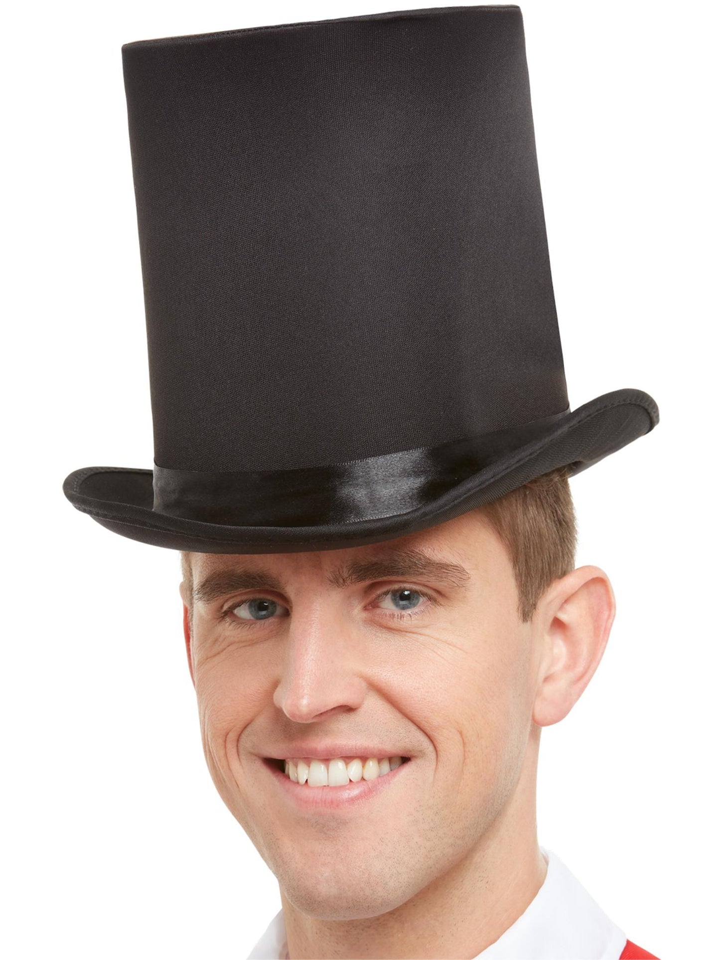 Chapeau haut-de-forme de luxe, Noir, Avec bord intérieur élastique