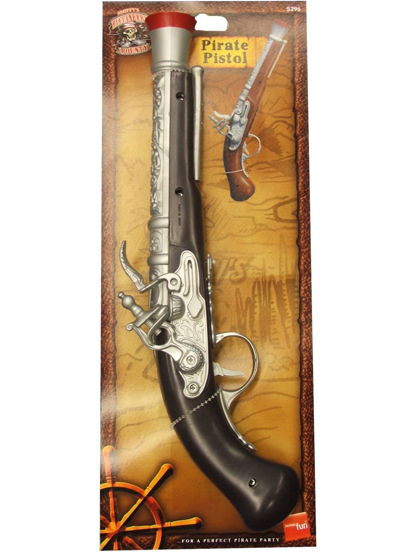 Pirate Pistol, Silver Wholesale