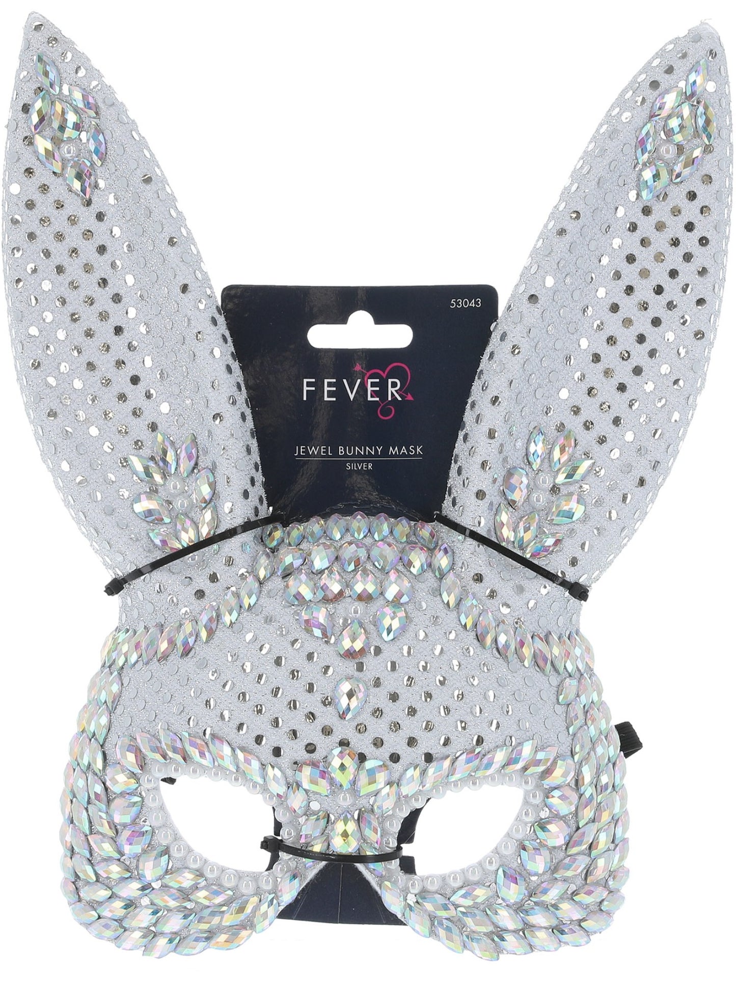Fever Silver Jewel Bunny Mask Wholesale