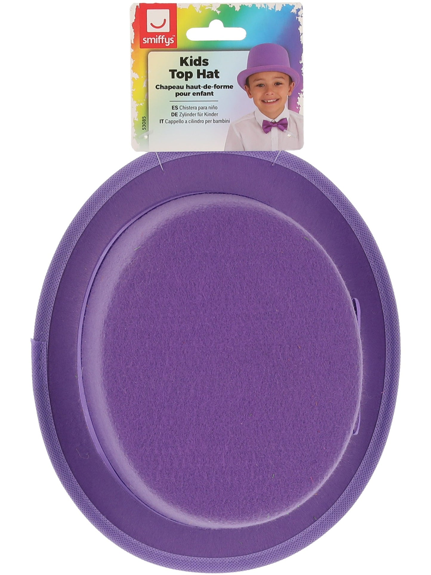 Haut-de-forme violet pour enfants