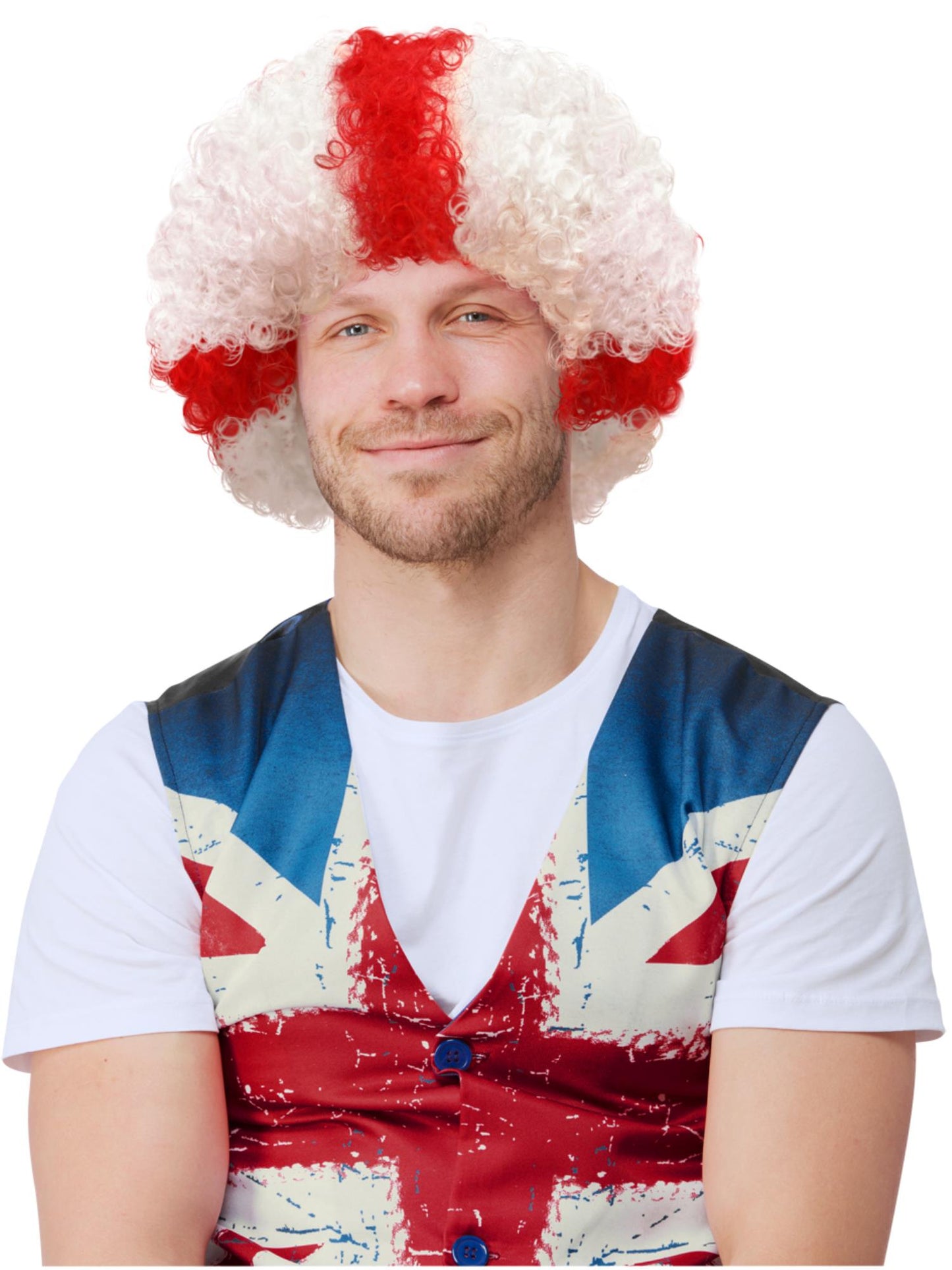 Peluca afro de Inglaterra