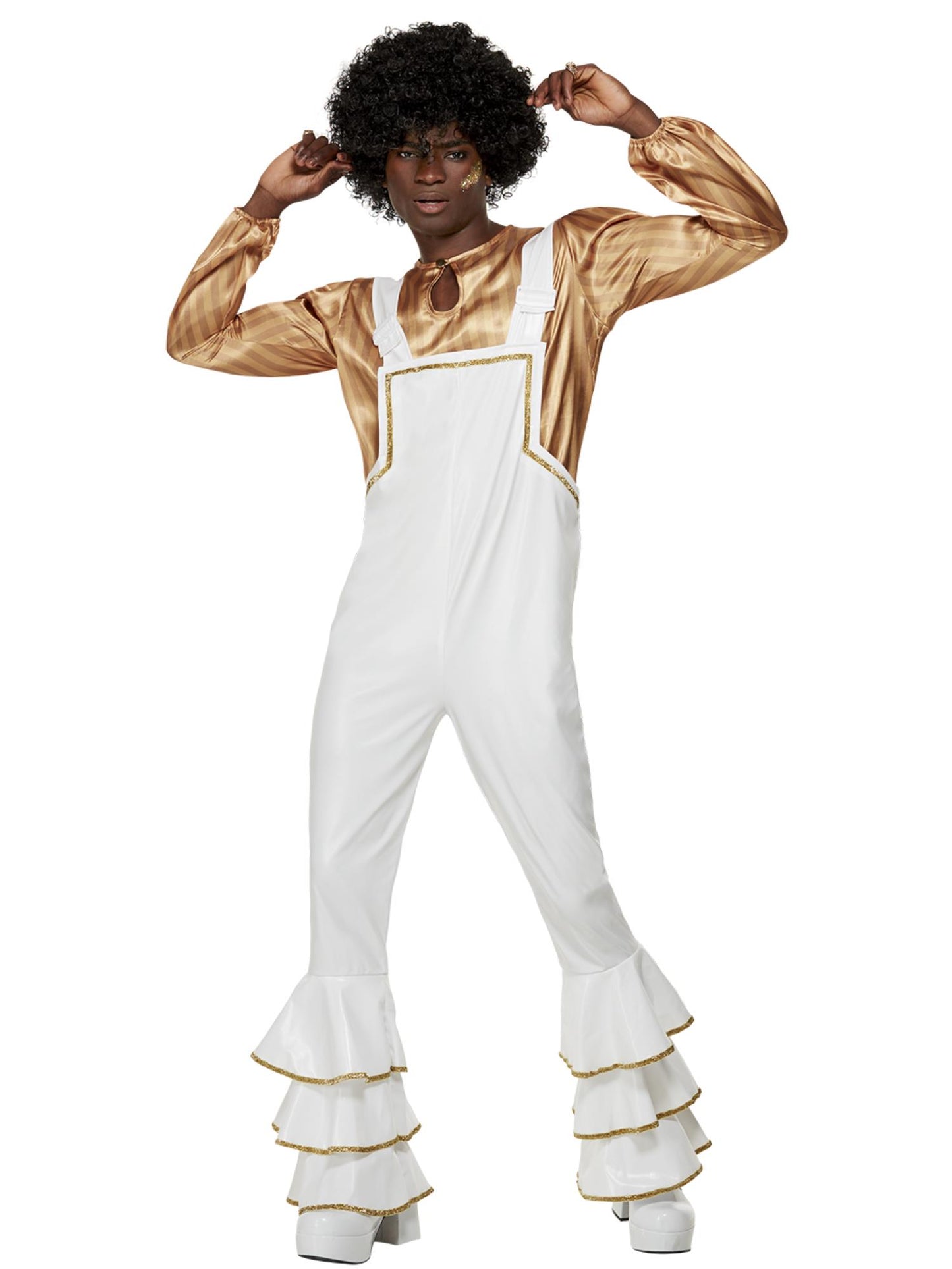 70s Glam Costume, White Wholesale