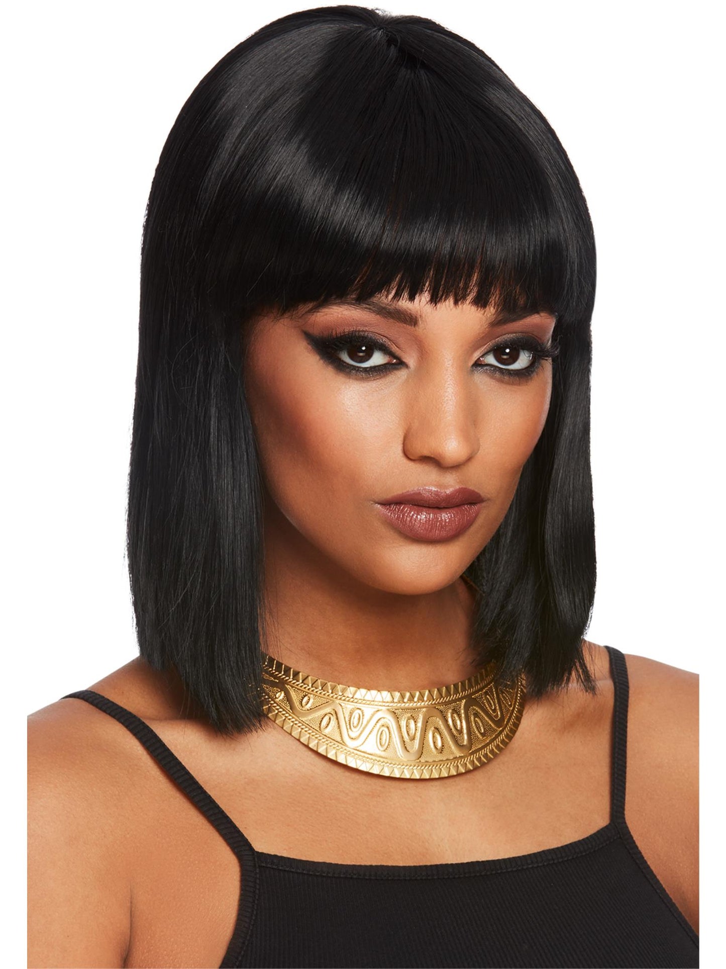 Egyptian Chunky Necklace, Gold Wholesale