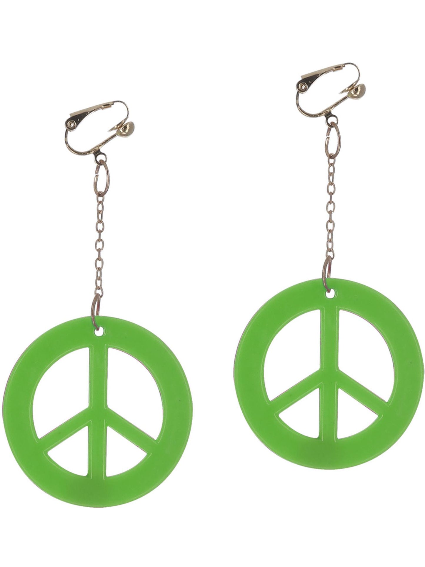 CND Pendientes, verde flúor