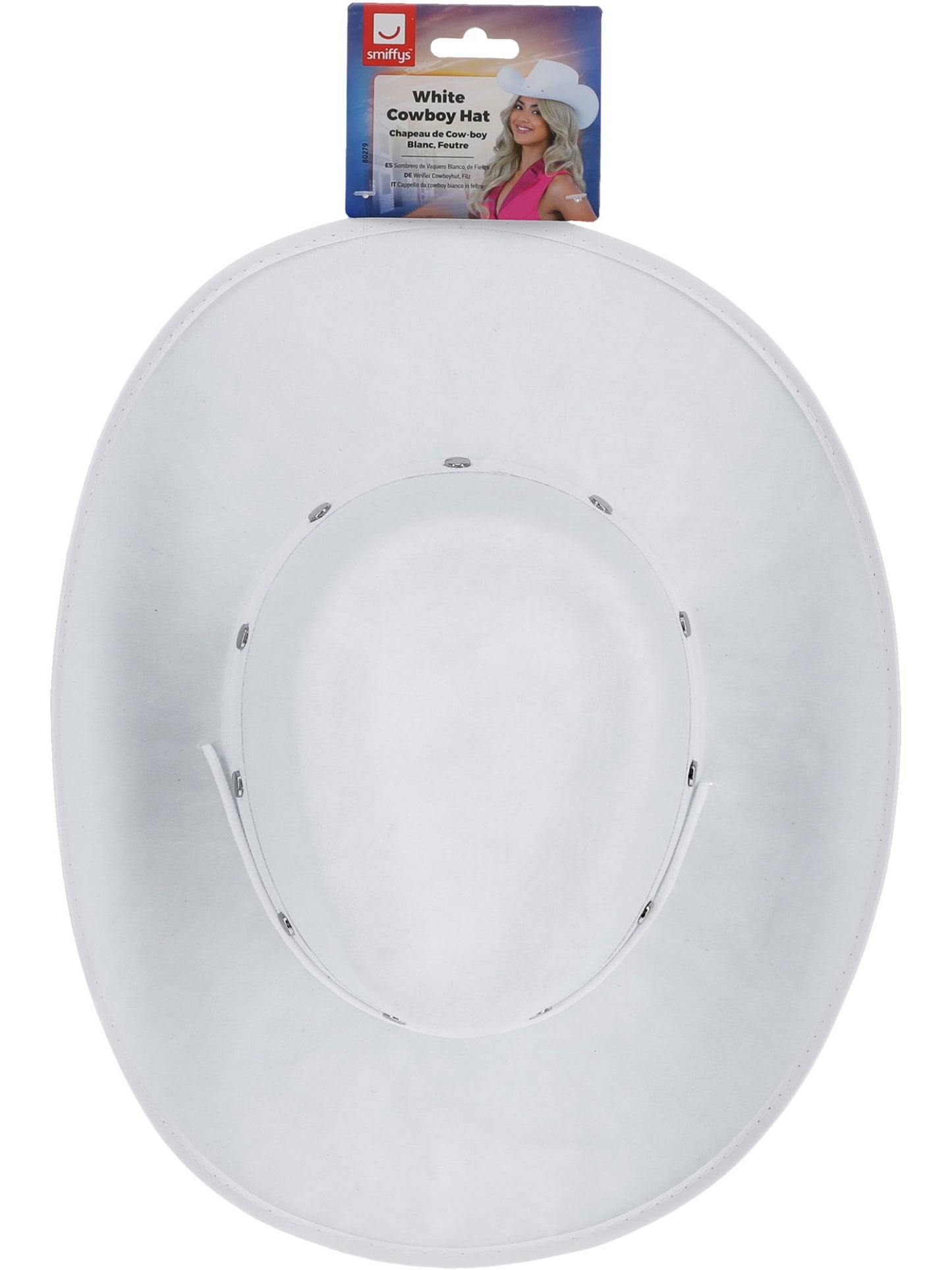 Chapeau de cowboy blanc, vente en gros de feutre