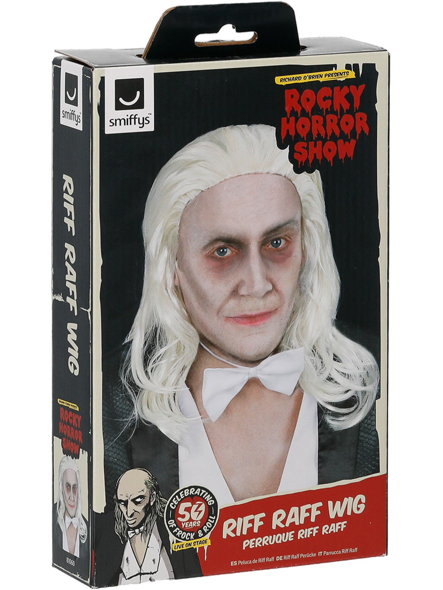 Rocky Horror Show Riff Raff Wig Wholesale