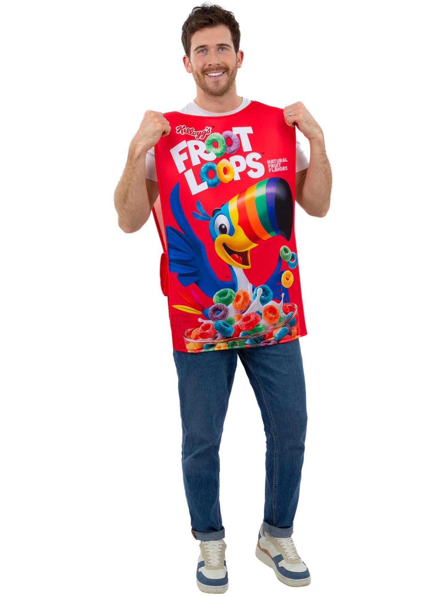 Kelloggs™ Froot Loops™ Cereal Box Costume Wholesale