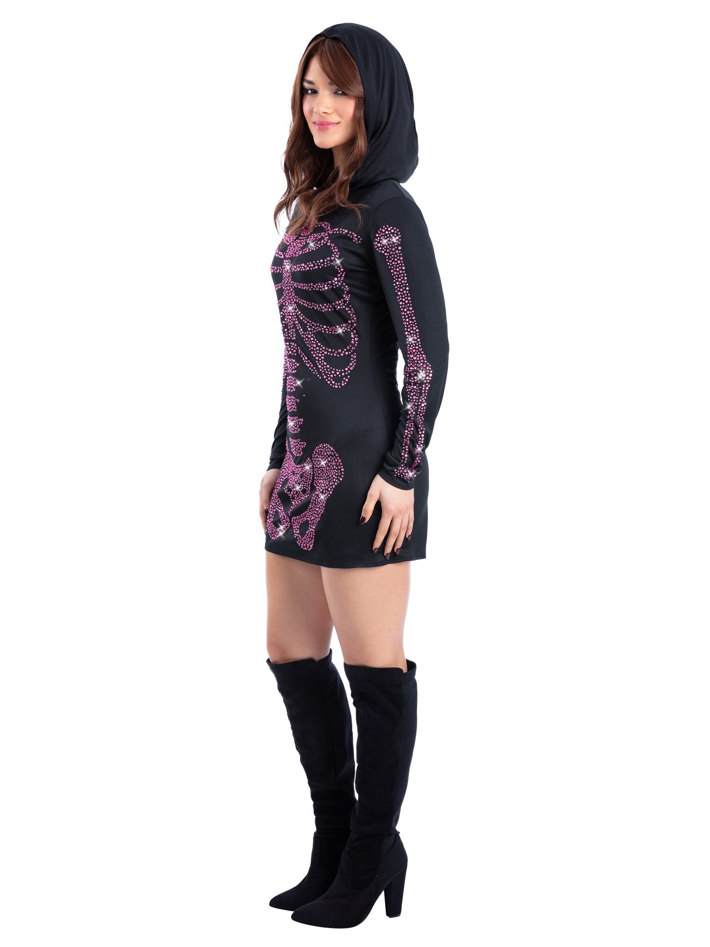 Fever Rhinestone Skeleton Costume Wholesale