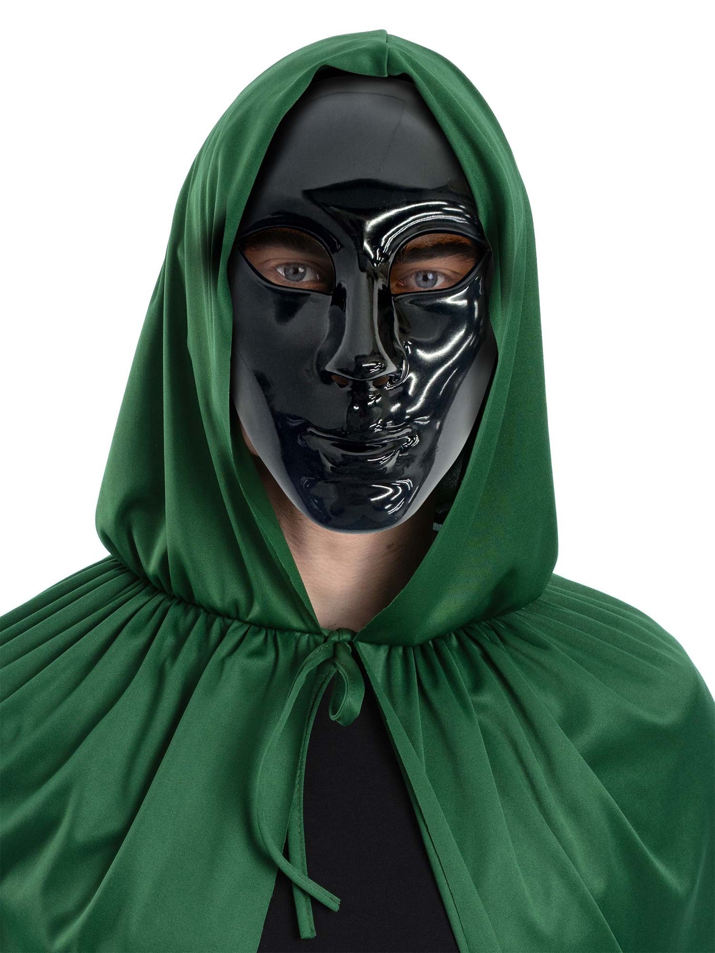 Black Robot/Mime Masquerade Mask Wholesale